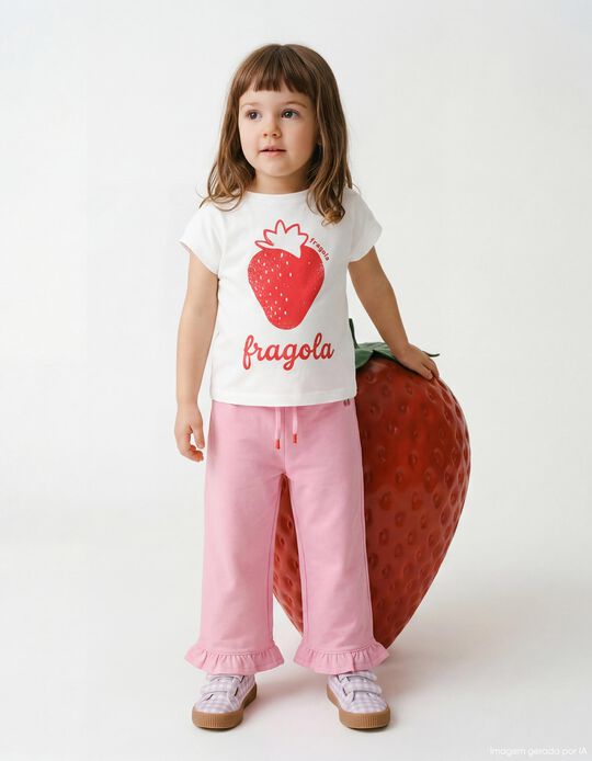 Comprar Online Cal&ccedil;as, Menina, Rosa