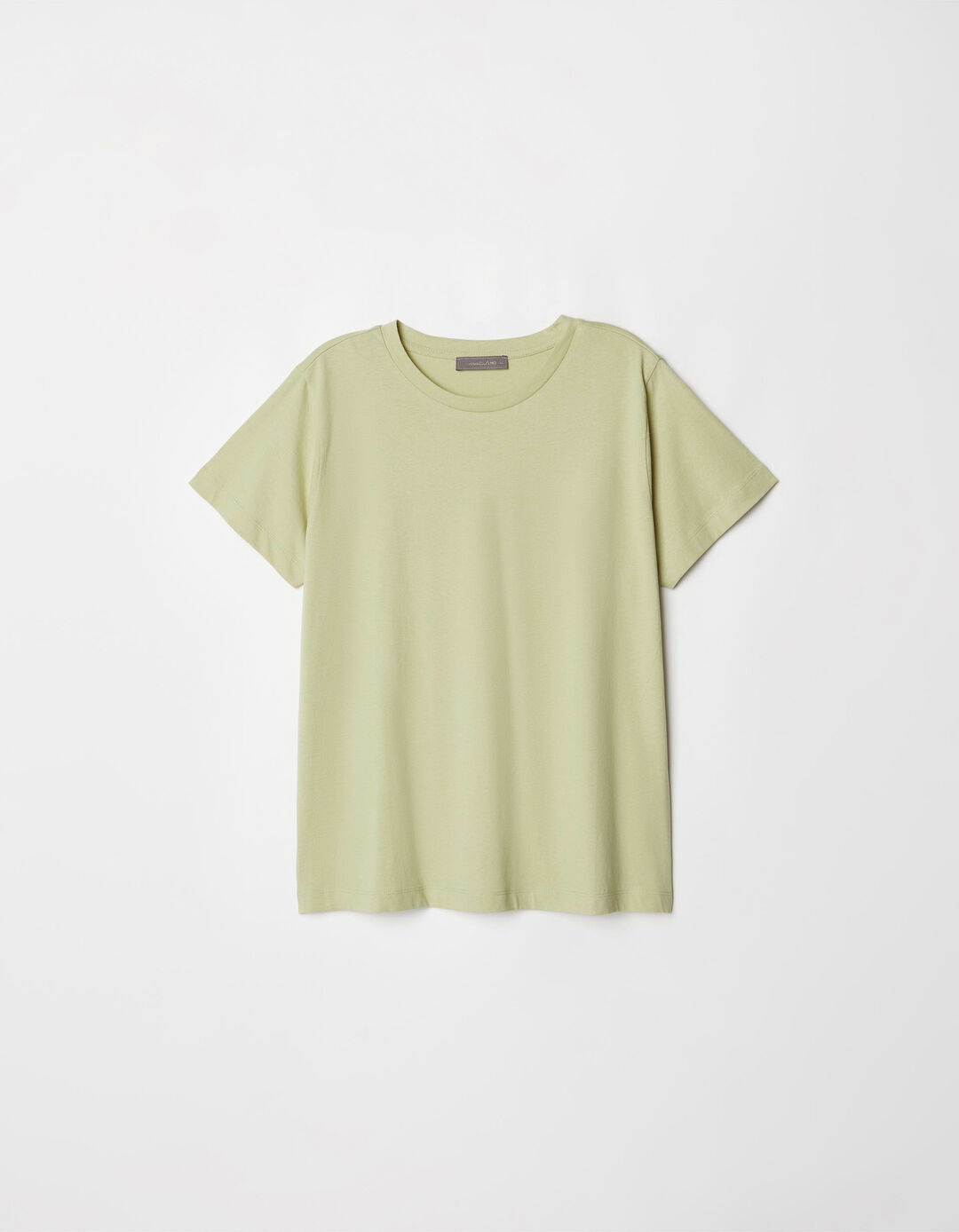 Round Neck T-shirt, Woman, Light Green