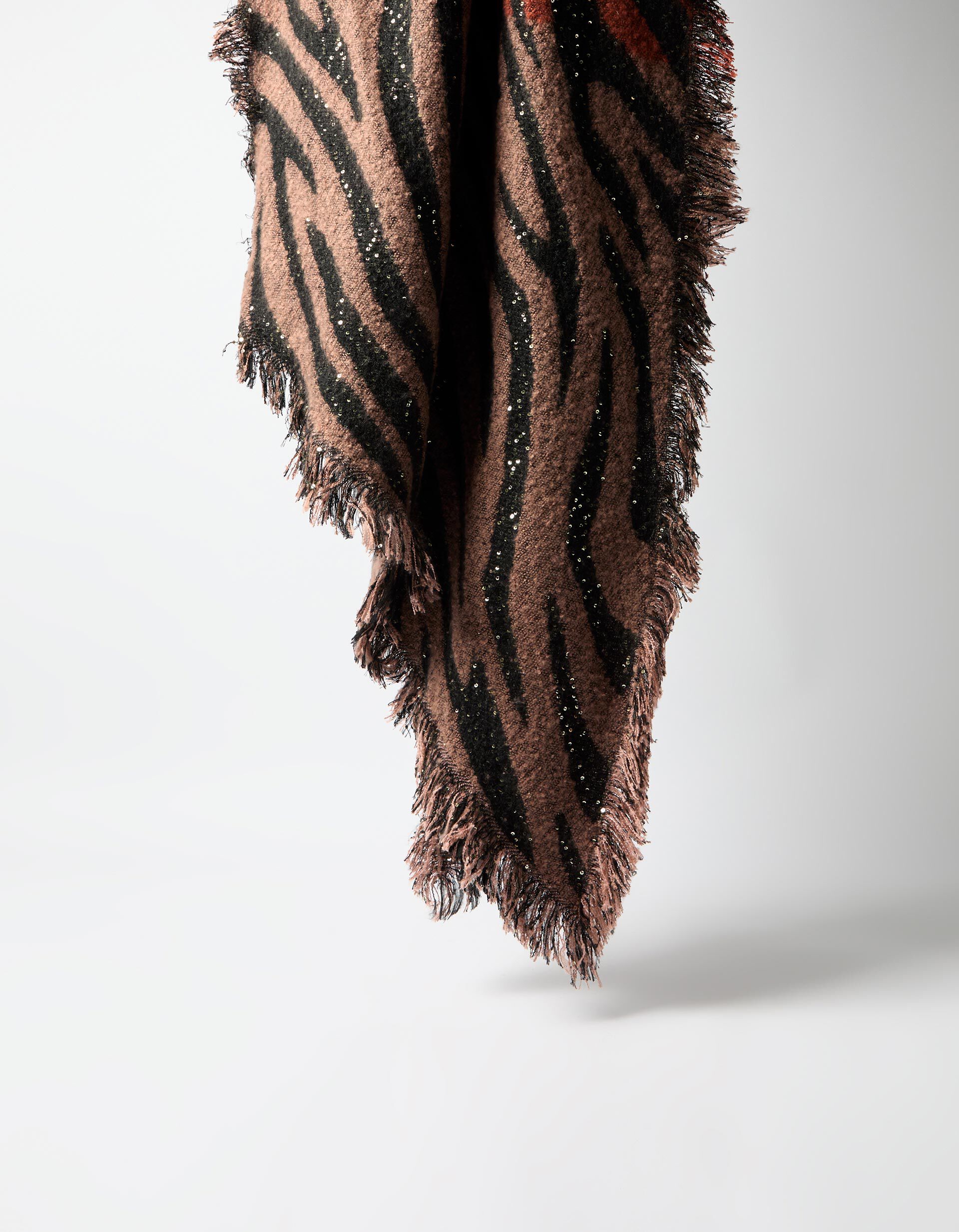 Comprar Online Cachecol Animal Print, Mulher, Bege