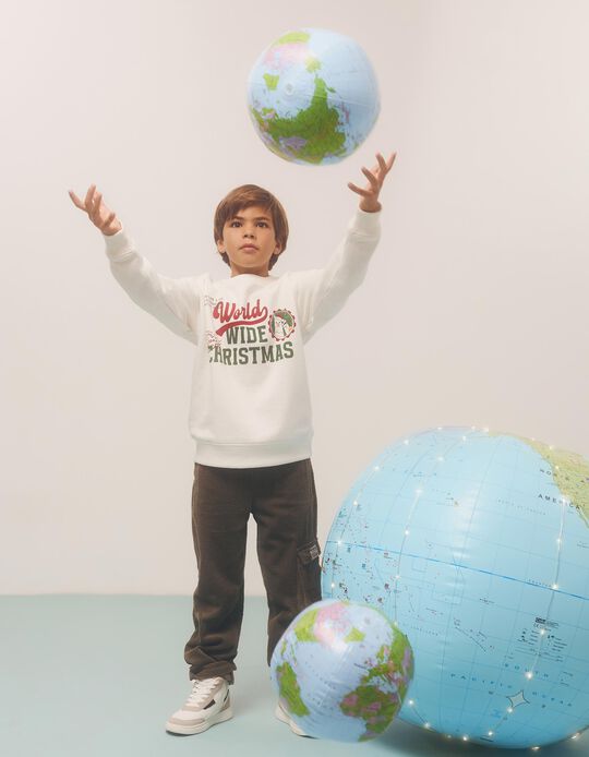 Comprar Online Sweatshirt de Natal, Menino, Cru