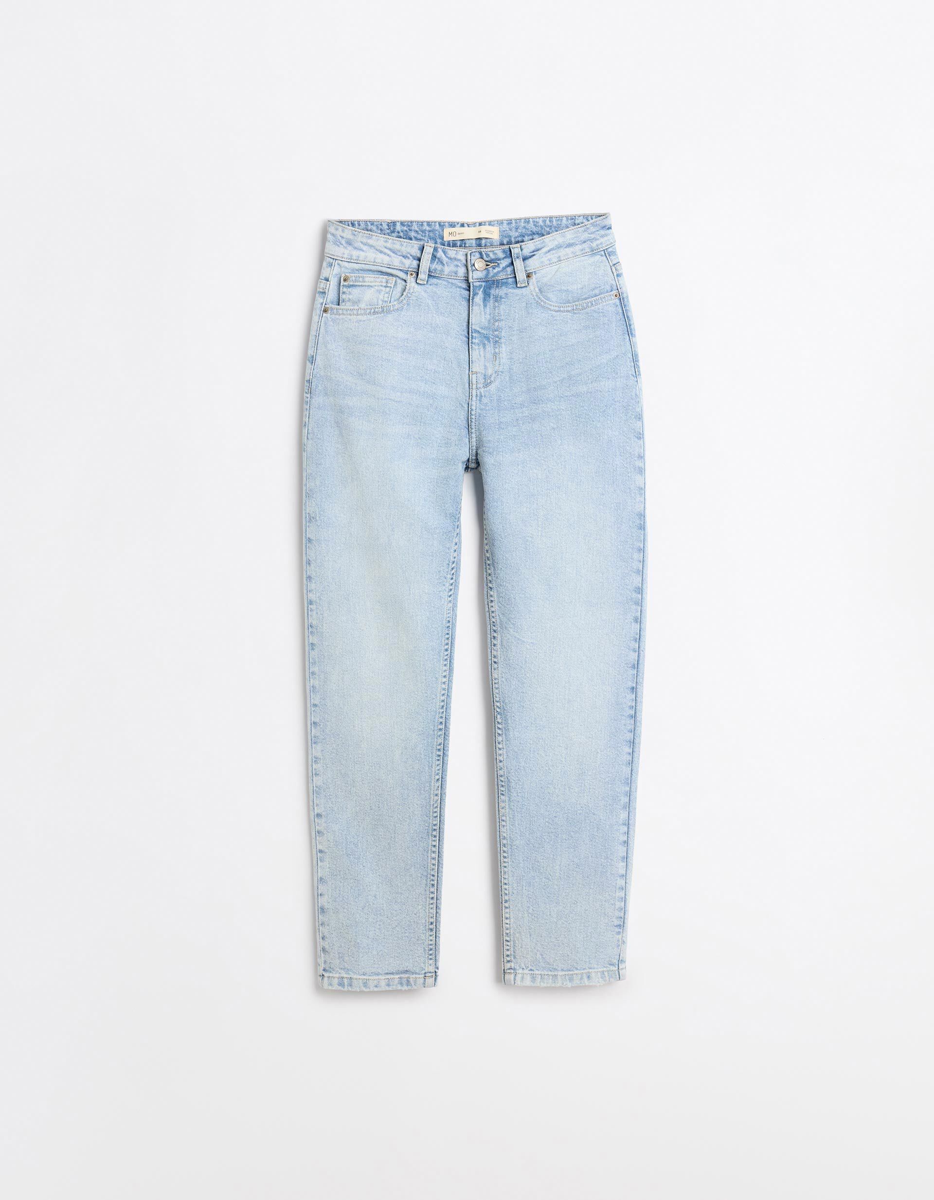 Comprar Online Cal&ccedil;as de Ganga 'Tapered Mom Fit', Mulher, Azul Claro