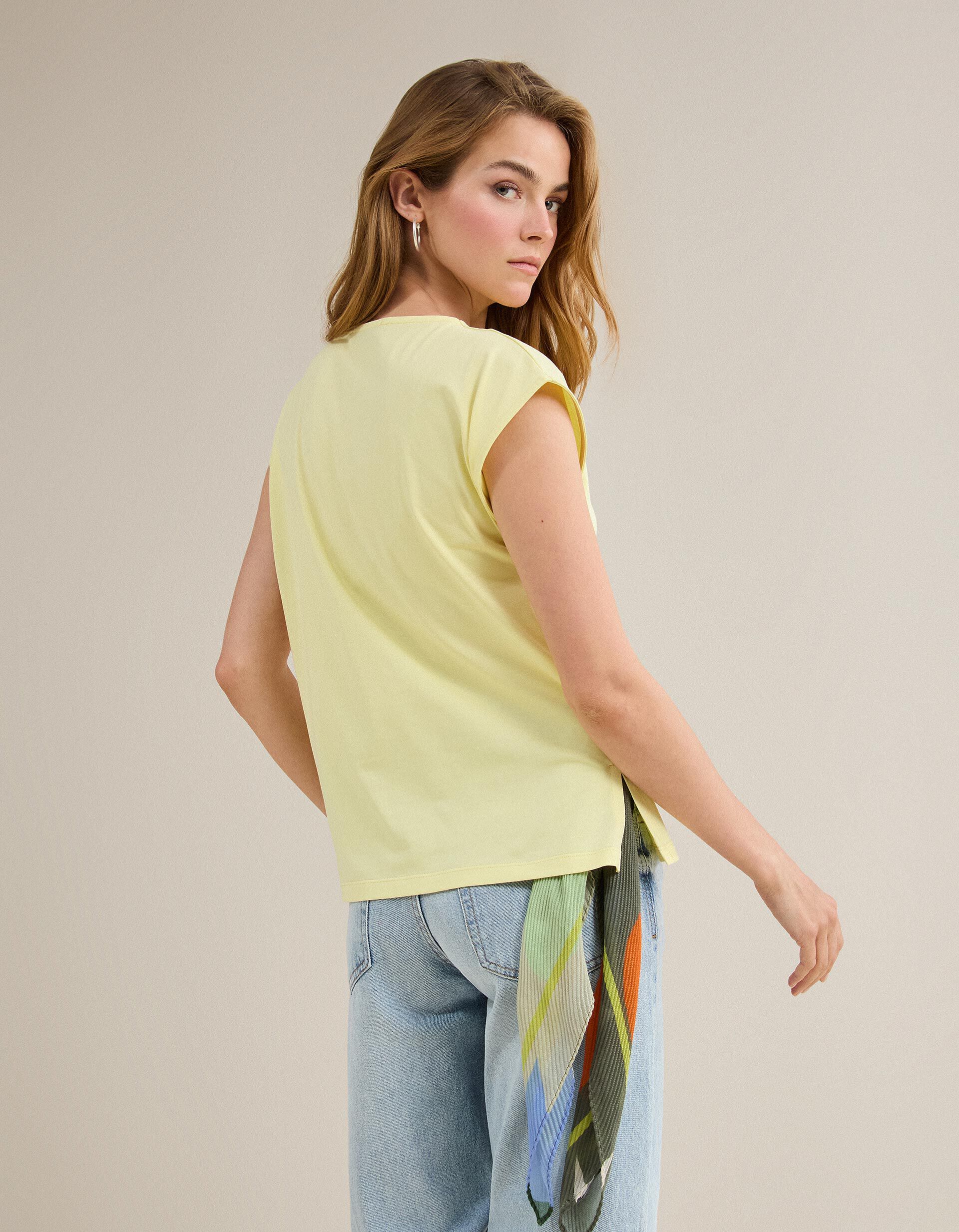 Comprar Online T-shirt, Mulher, Amarelo