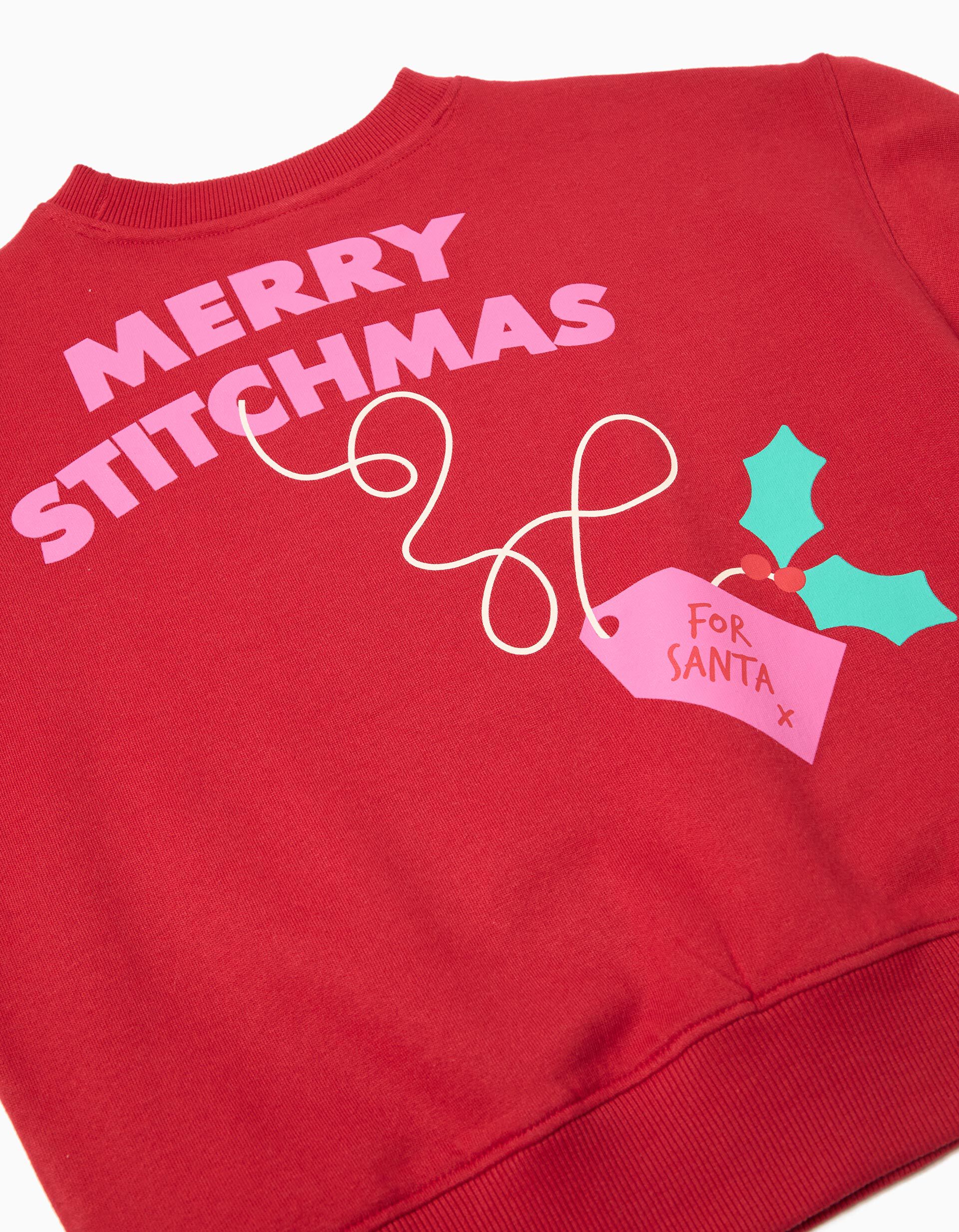 Comprar Online Sweatshirt 'Stitch' &copy;Disney, Menina, Vermelho 
