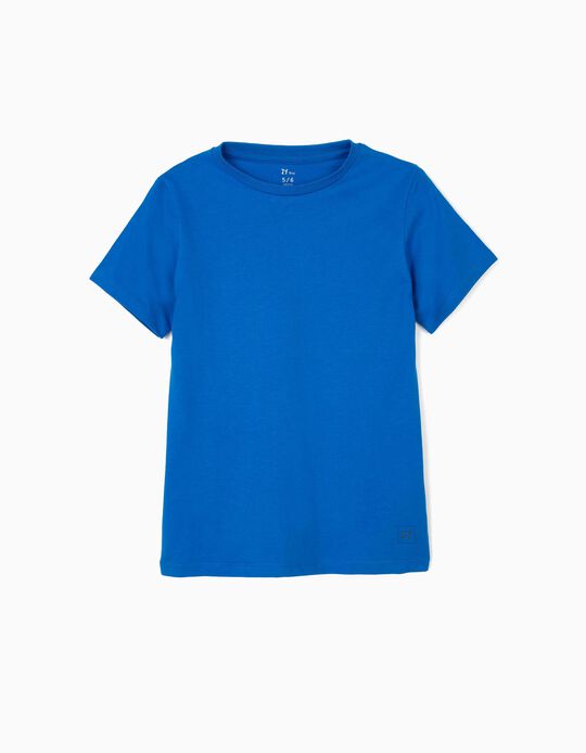 T-shirt para Menino 'ZY', Azul