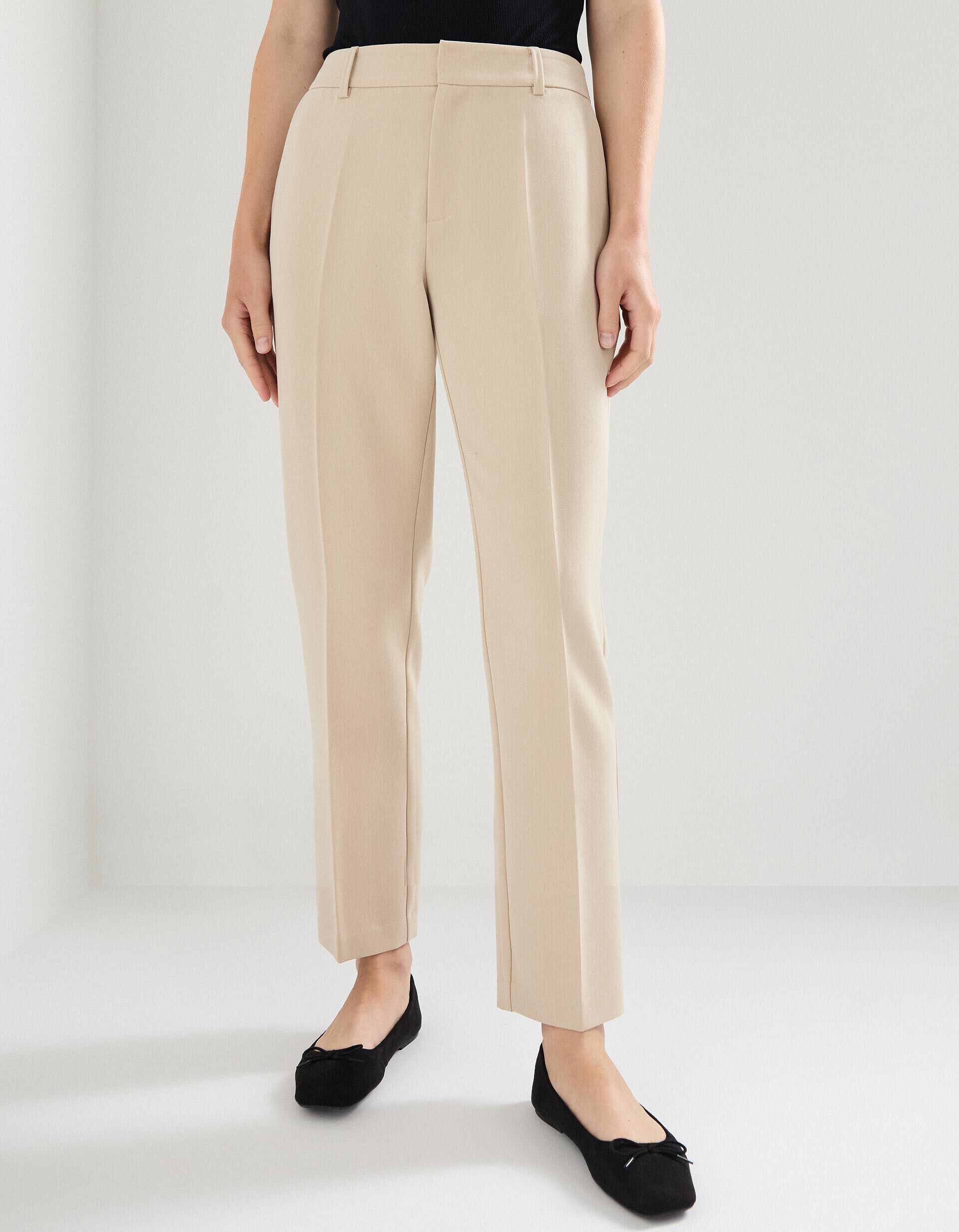 Comprar Online Cal&ccedil;as Tailored, Mulher, Bege