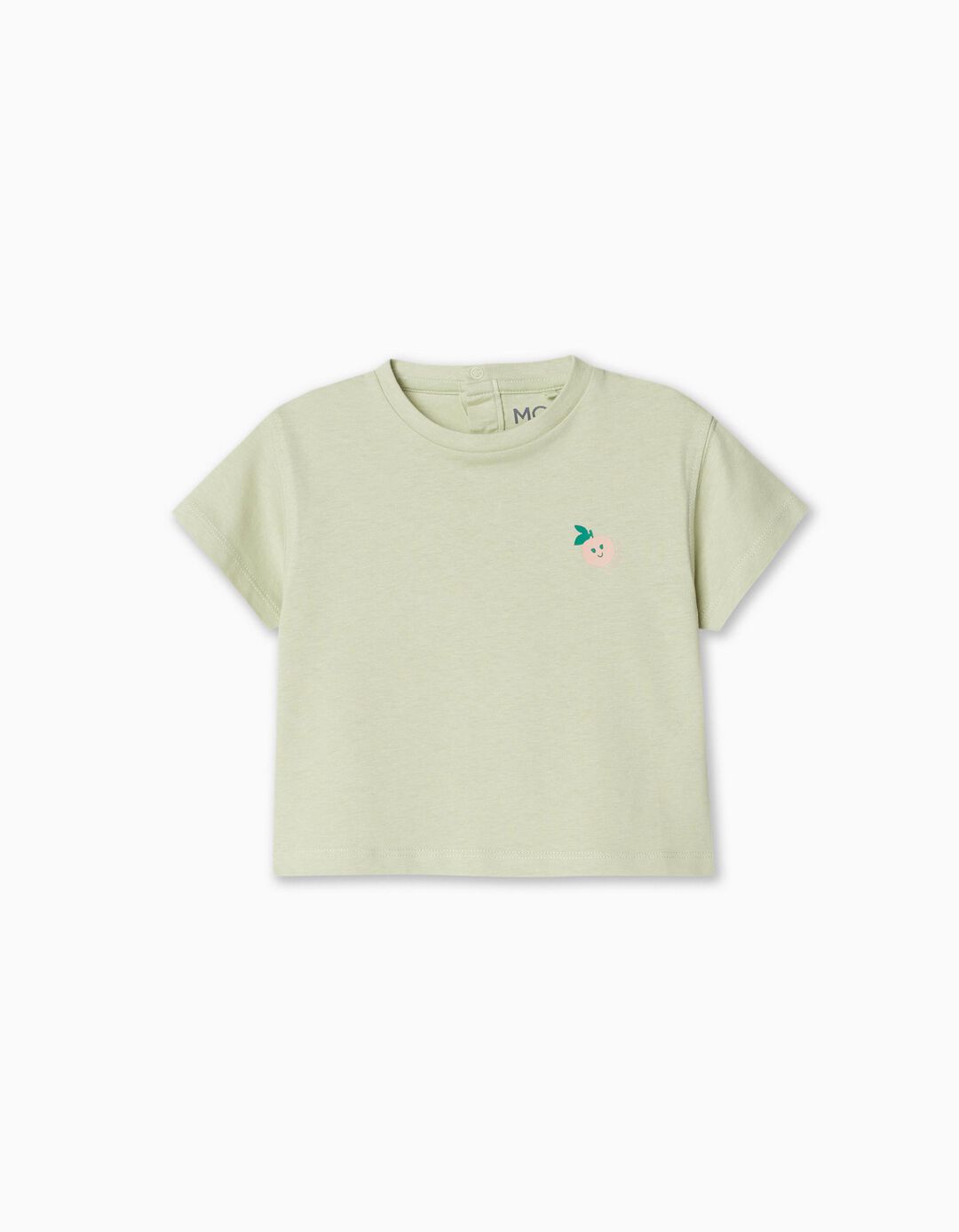 T-shirt Estampado, Bebé Menina, Verde Claro