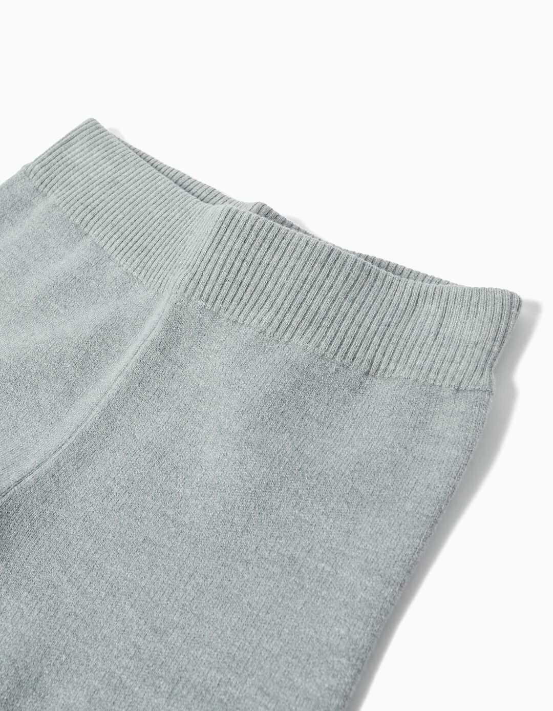 Calças Wide Leg, Menina, Cinzento