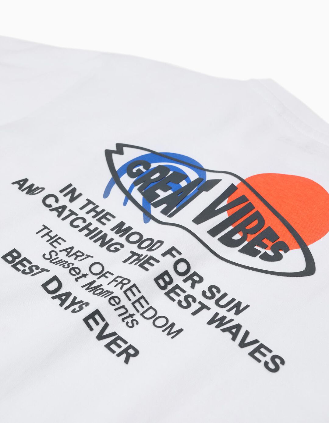 T-shirt Print, Menino, Branco