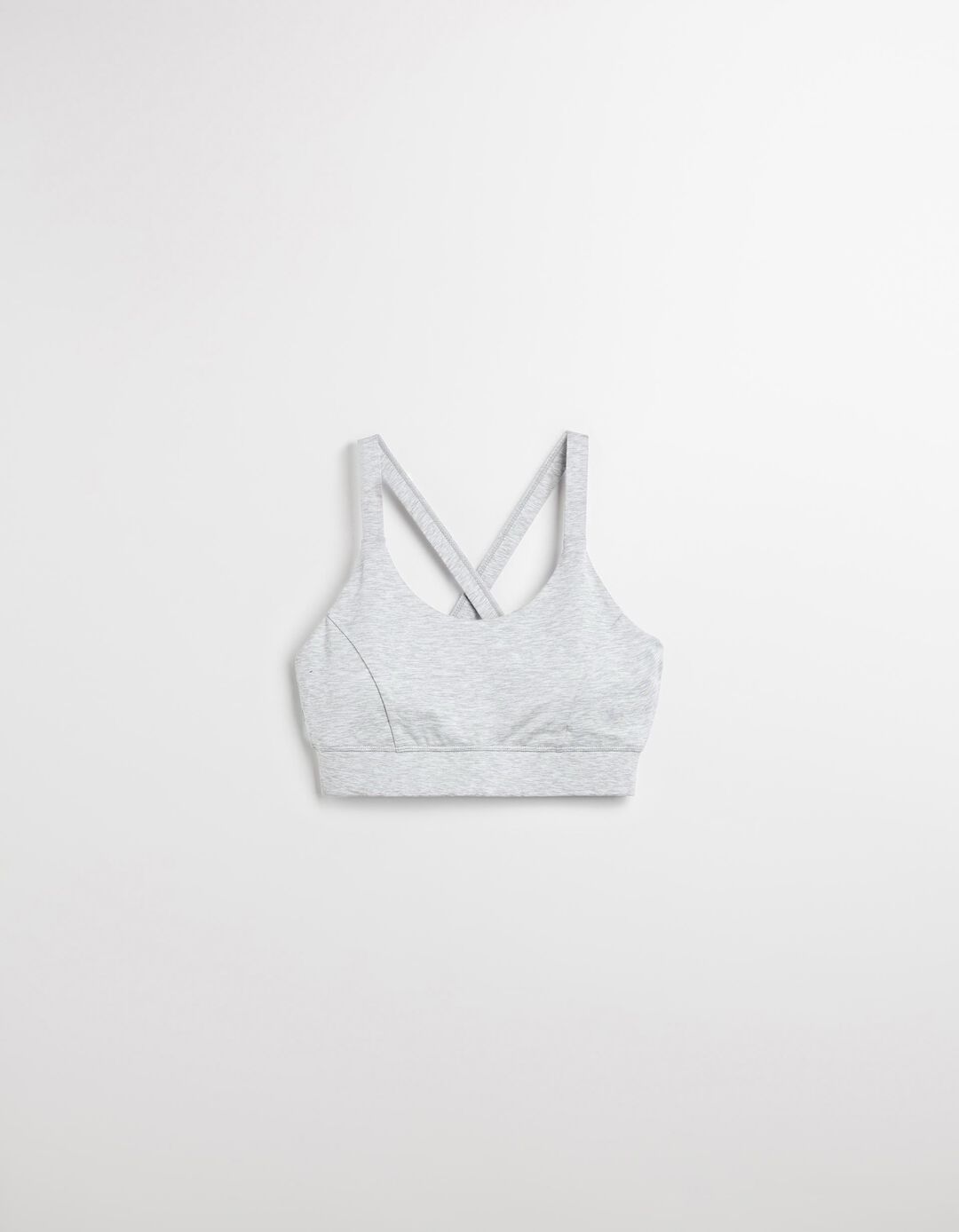Top de Desporto, Mulher, Cinzento