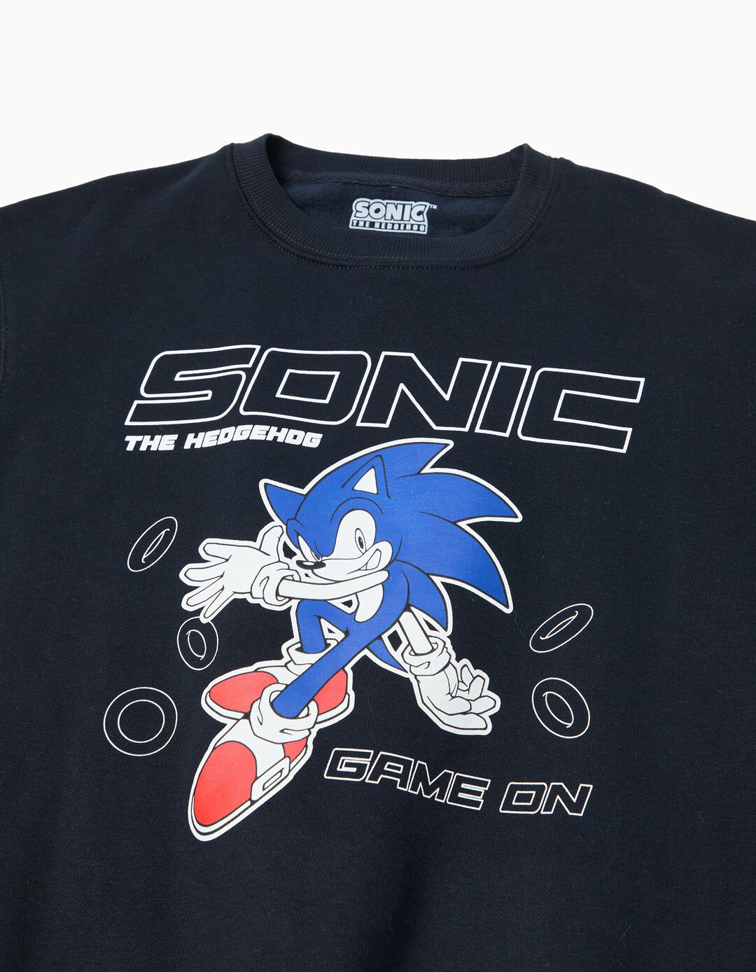 Sweatshirt 'Sonic', Menino, Azul Escuro