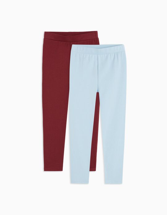 Comprar Online 2 Leggings Pack, Girls, Multicolour