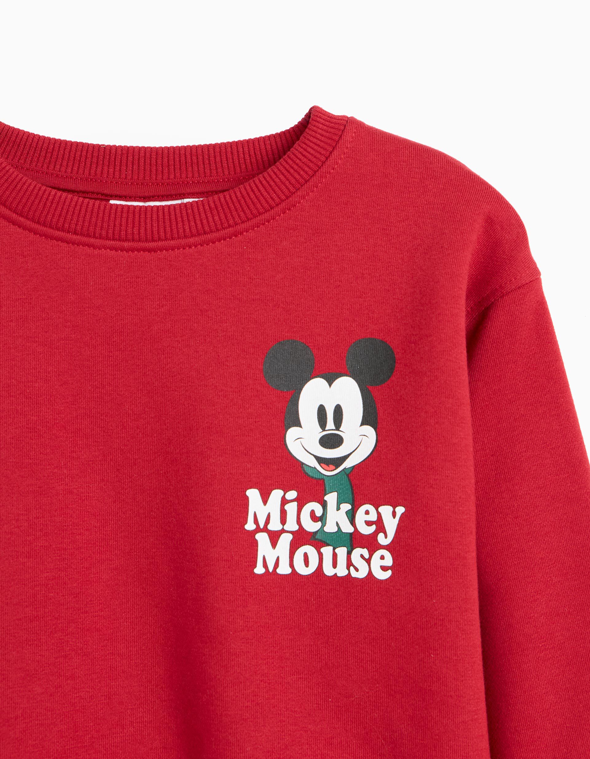 Comprar Online Sweatshirt De Felpa 'Mickey '&copy;Disney, Menino, Vermelho