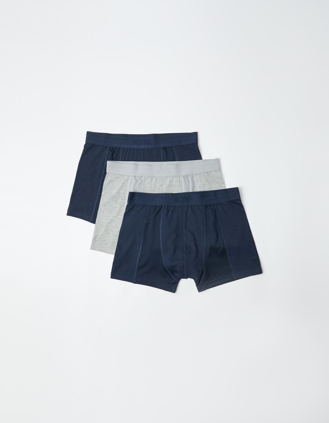 Pack 3 Boxers, Homem, Azul Escuro