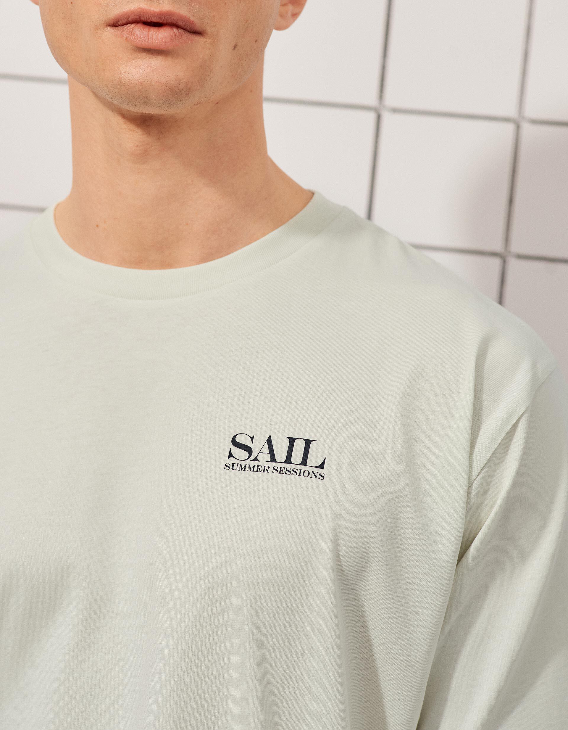 Comprar Online T-shirt Estampada, Homem, Verde &Aacute;gua