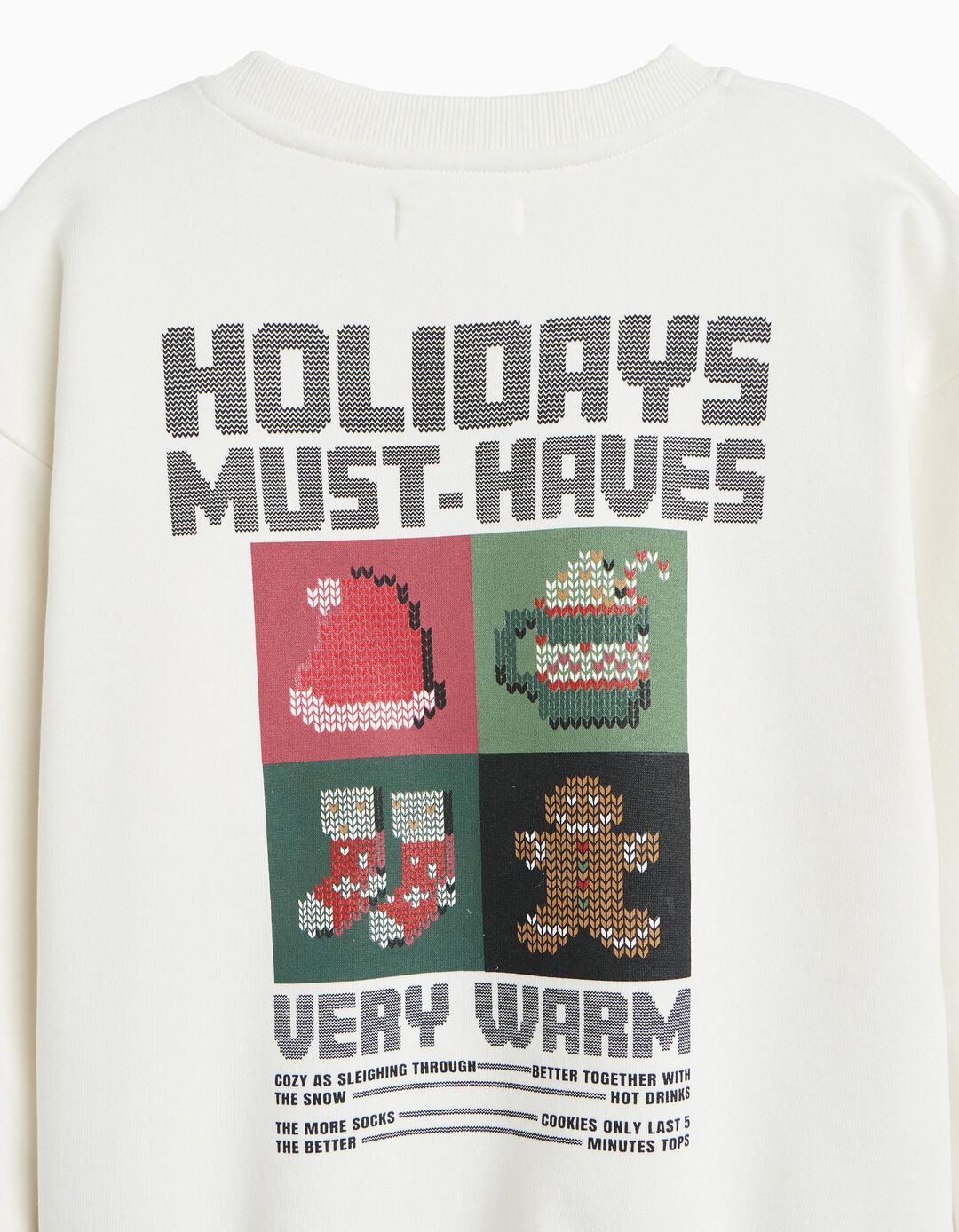 Sweatshirt Cardada, Menino, Branco