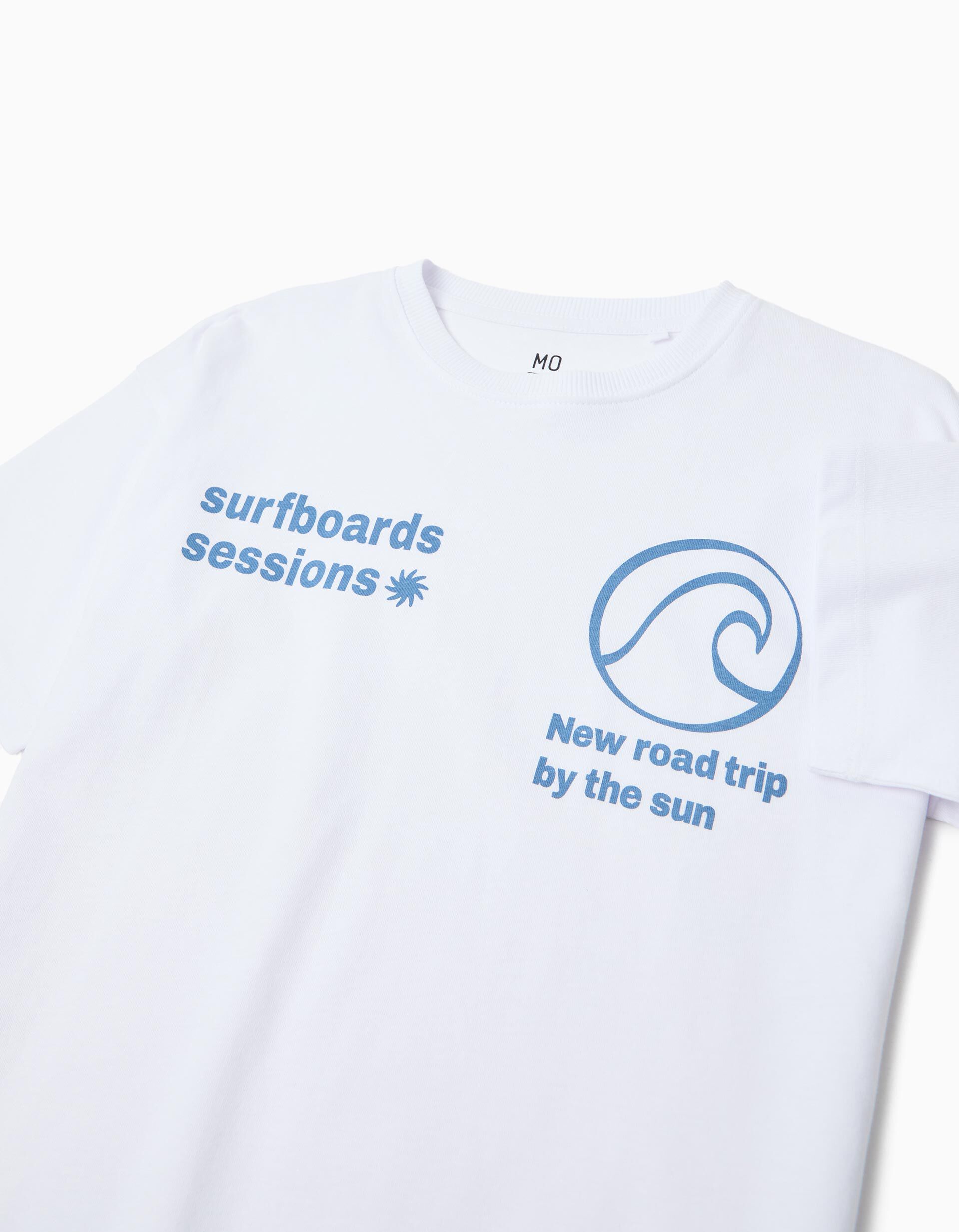 Comprar Online T-shirt Estampada, Menino, Branco