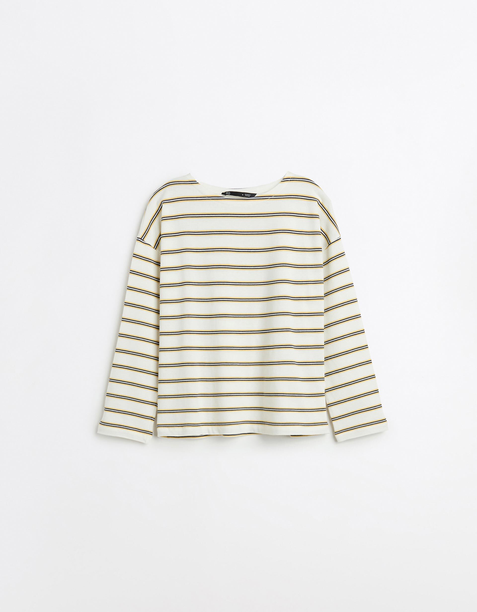 Comprar Online T-shirt Manga Comprida, Mulher, Amarelo Claro