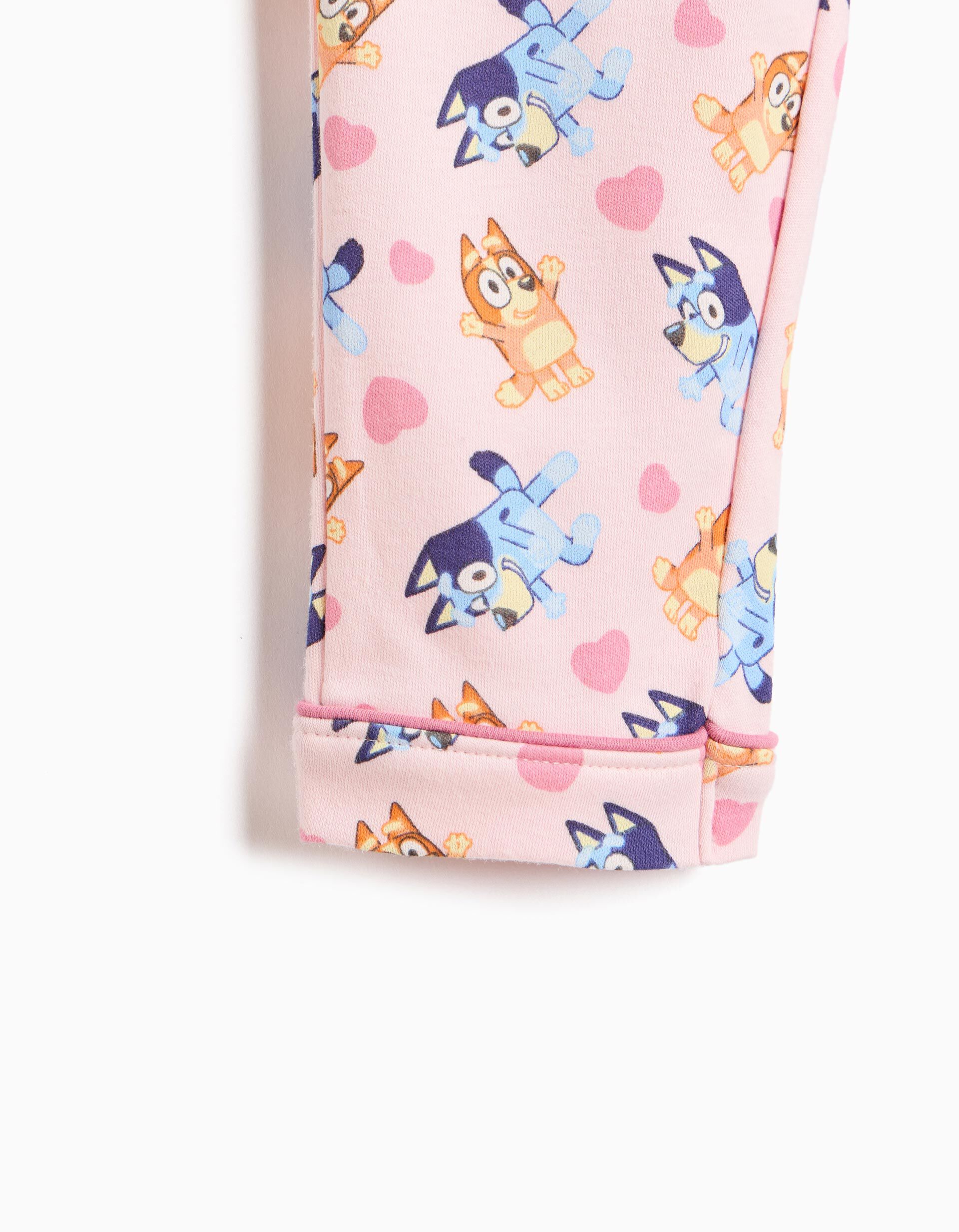 Comprar Online Pijama Camiseiro 'Bluey', Menina, Rosa Claro