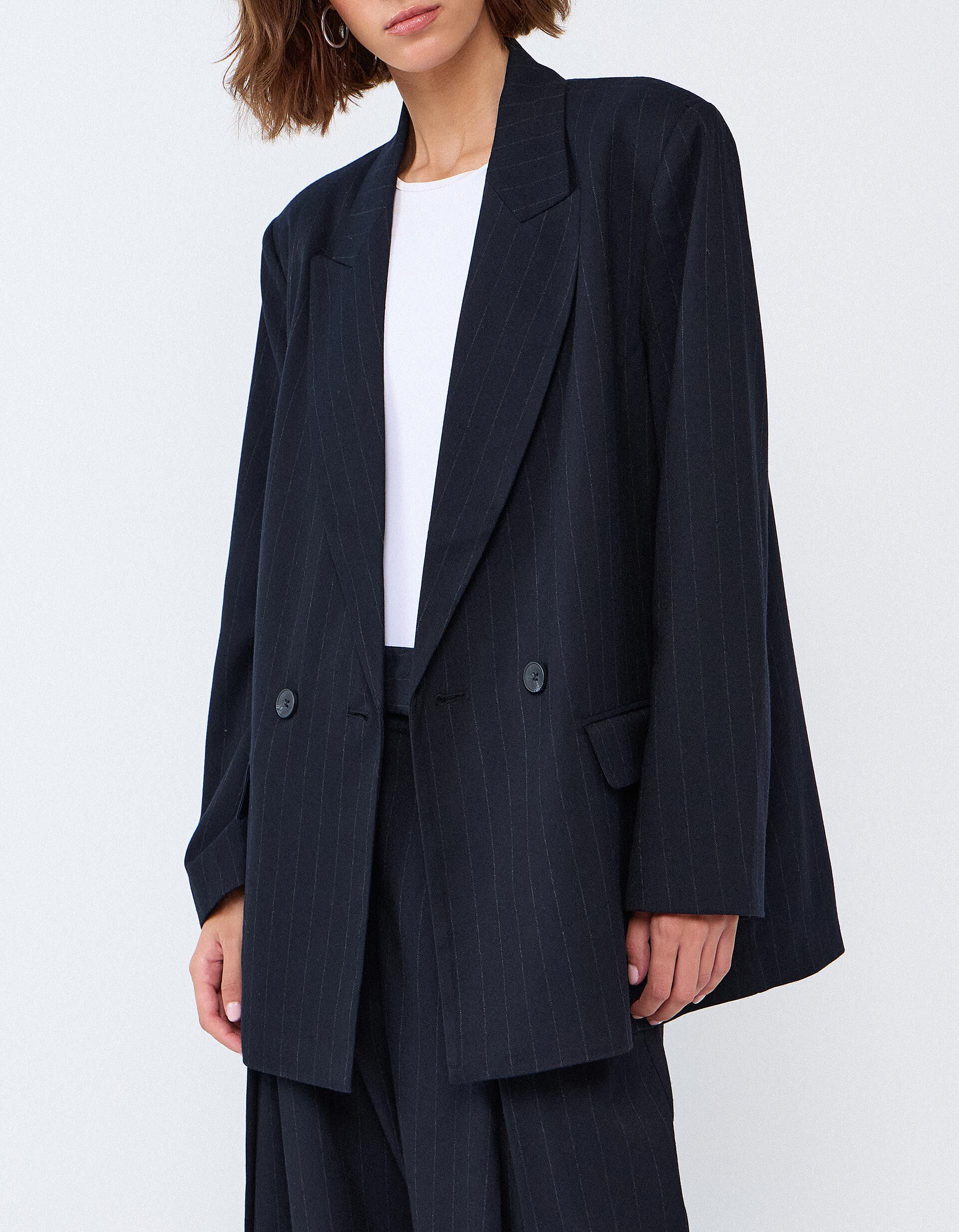 Comprar Online Blazer Oversize, Mulher, Azul Escuro