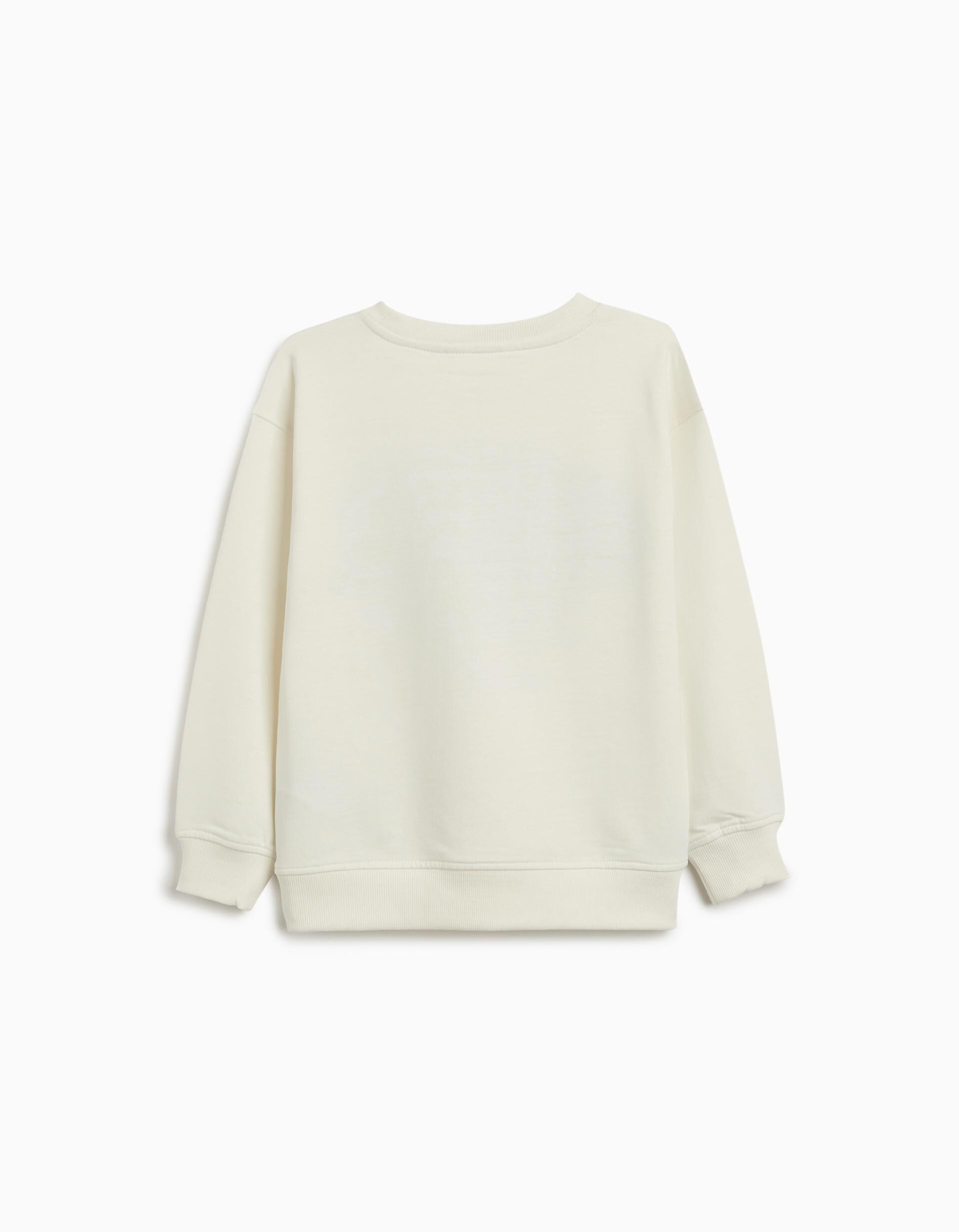 Comprar Online Sweatshirt de Felpa, Menino, Cru