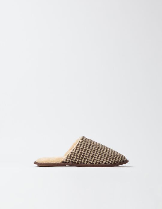 Comprar Online Chinelos De Quarto, Homem, Castanho