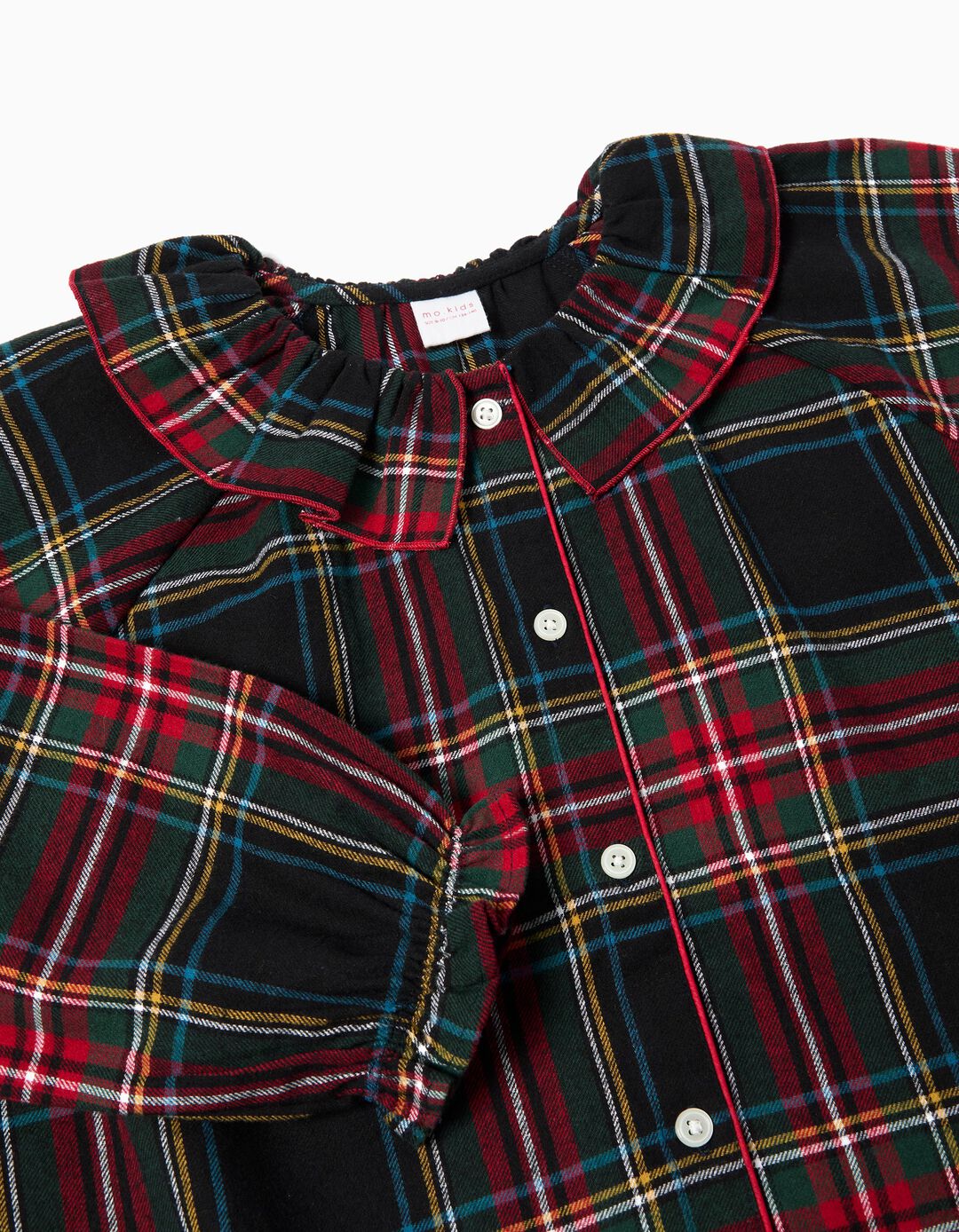 Pijama Flanela de Natal, Menina, Multicor