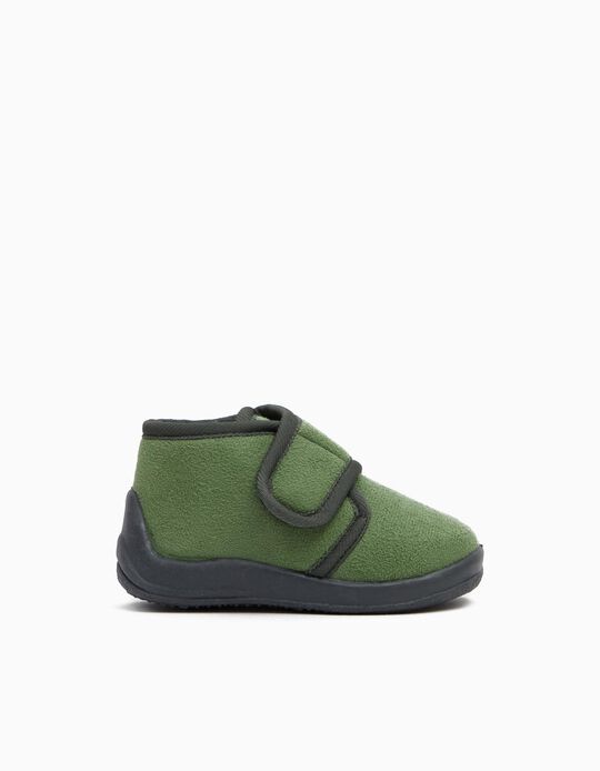 Slippers, Baby Boys, Green