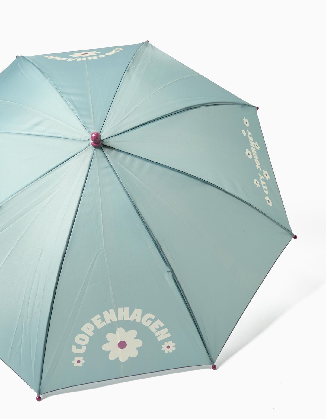 Guarda-chuva, Menina, Verde