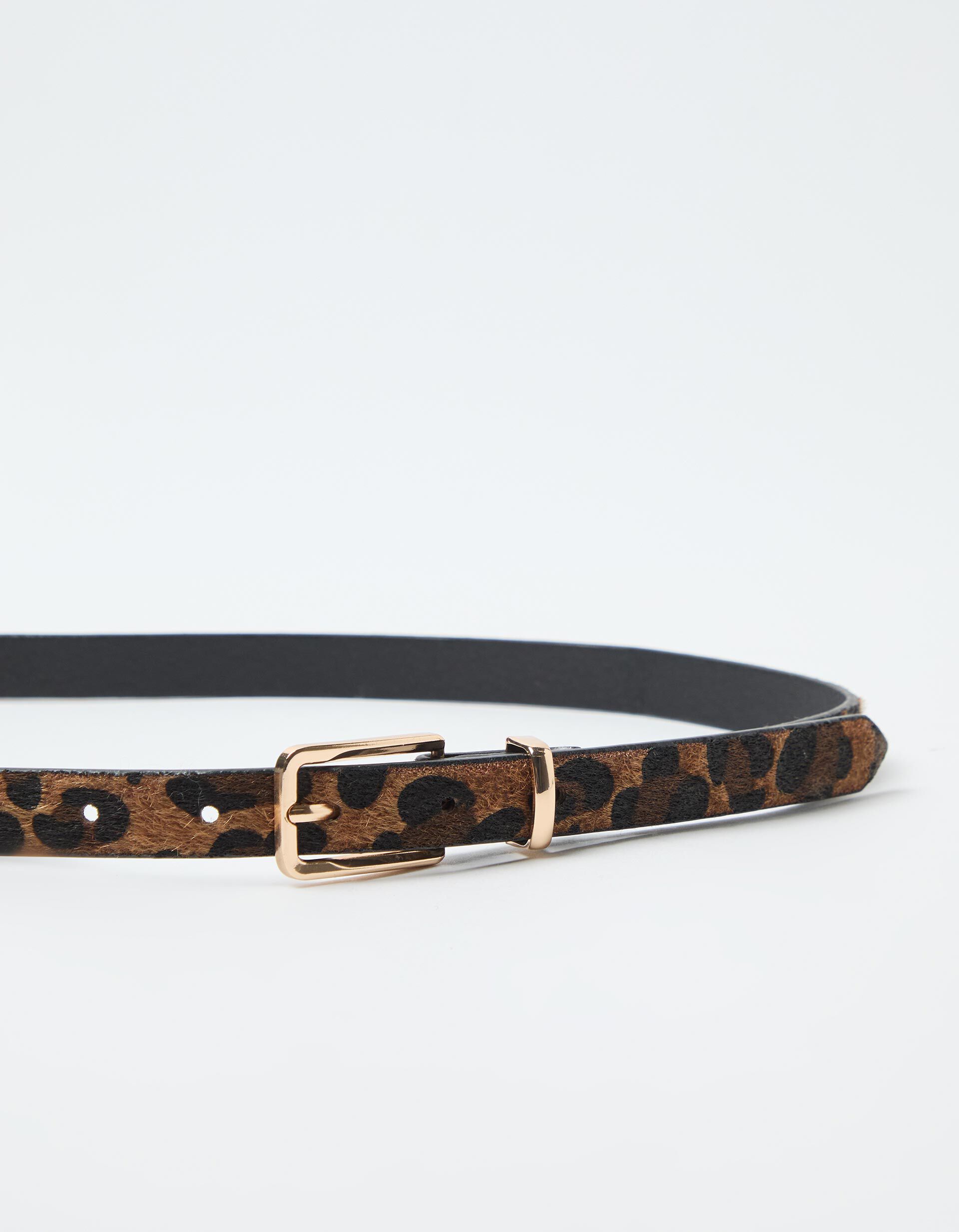 Comprar Online Cinto Animal Print, Mulher, Bege