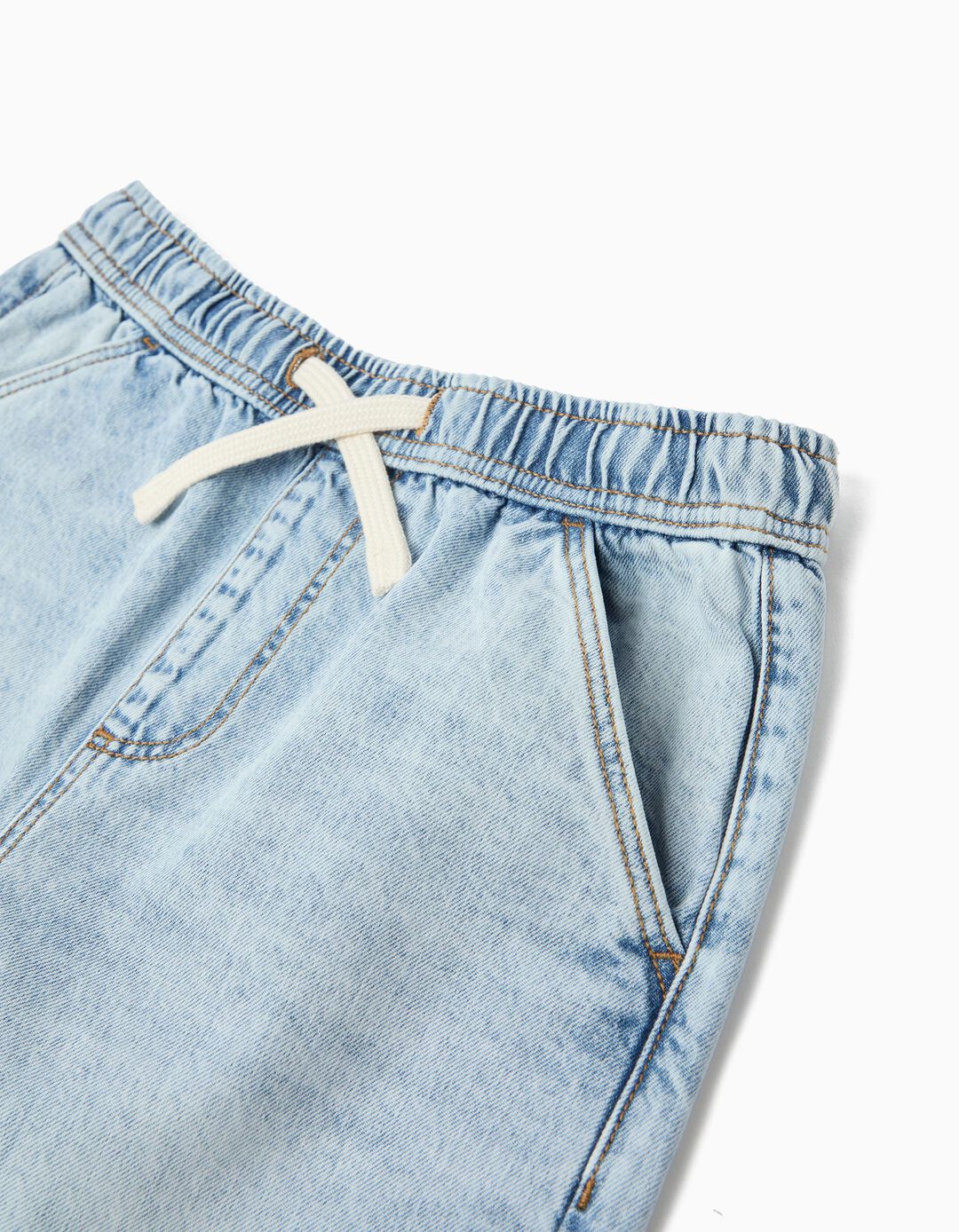 Cal&ccedil;&otilde;es de Ganga, Menino, Azul Claro