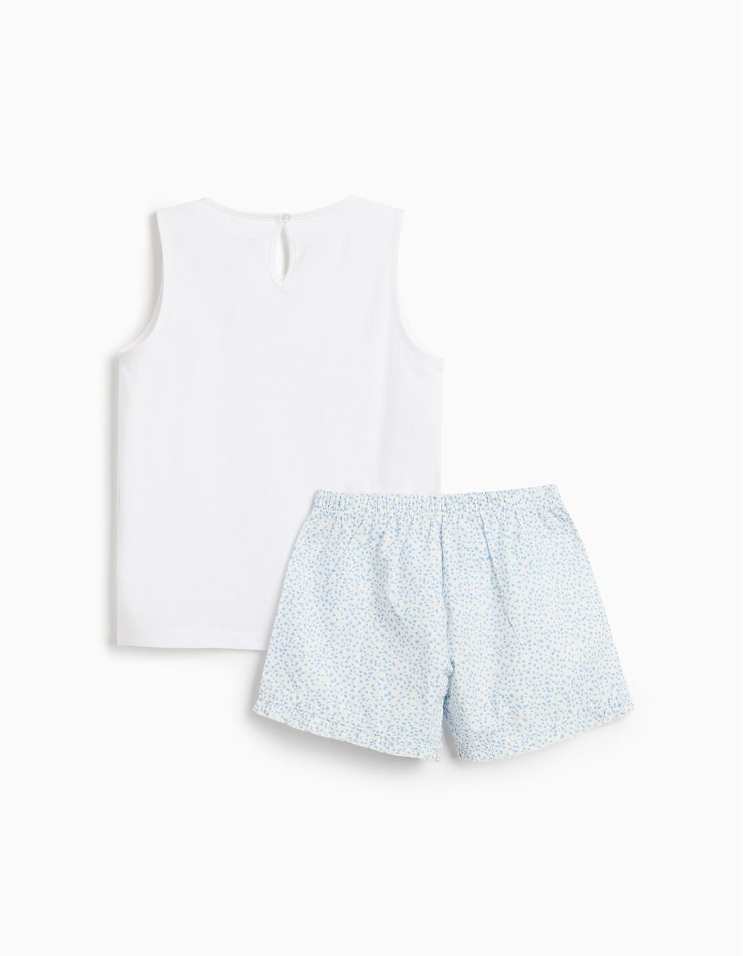 Pijama Jersey, Menina, Branco