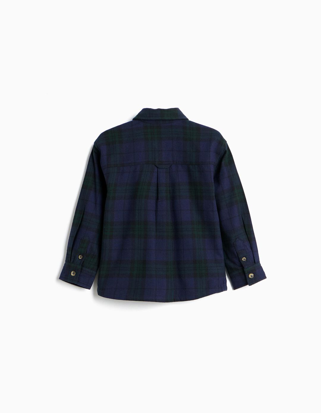 Camisa Xadrez, Menino, Verde Escuro
