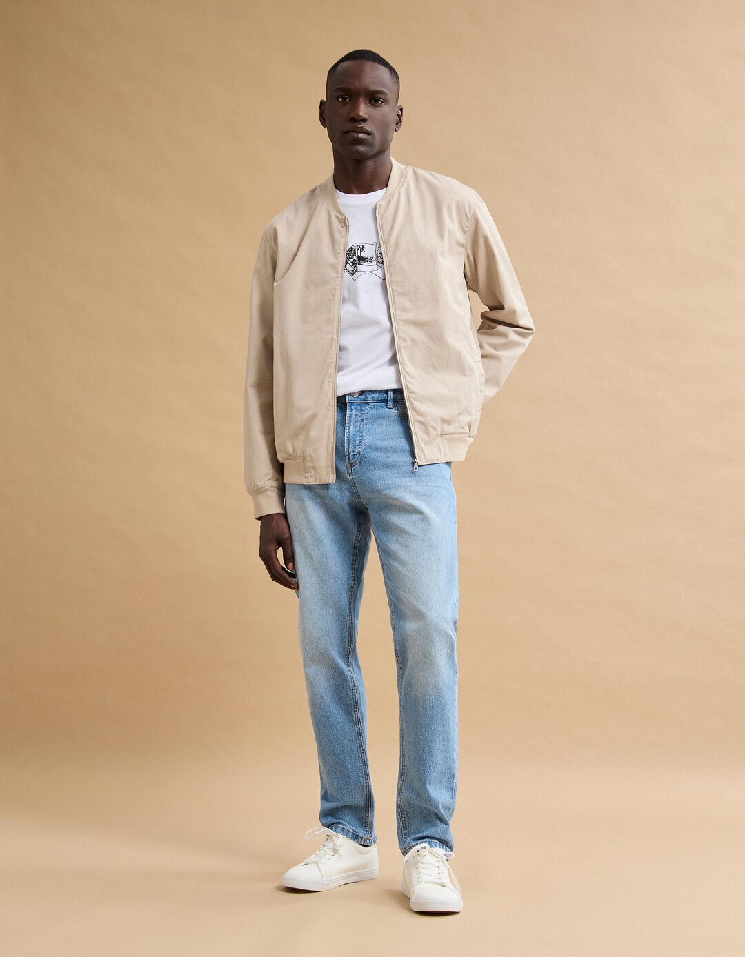 Jeans 'Slim Fit', Homem, Azul