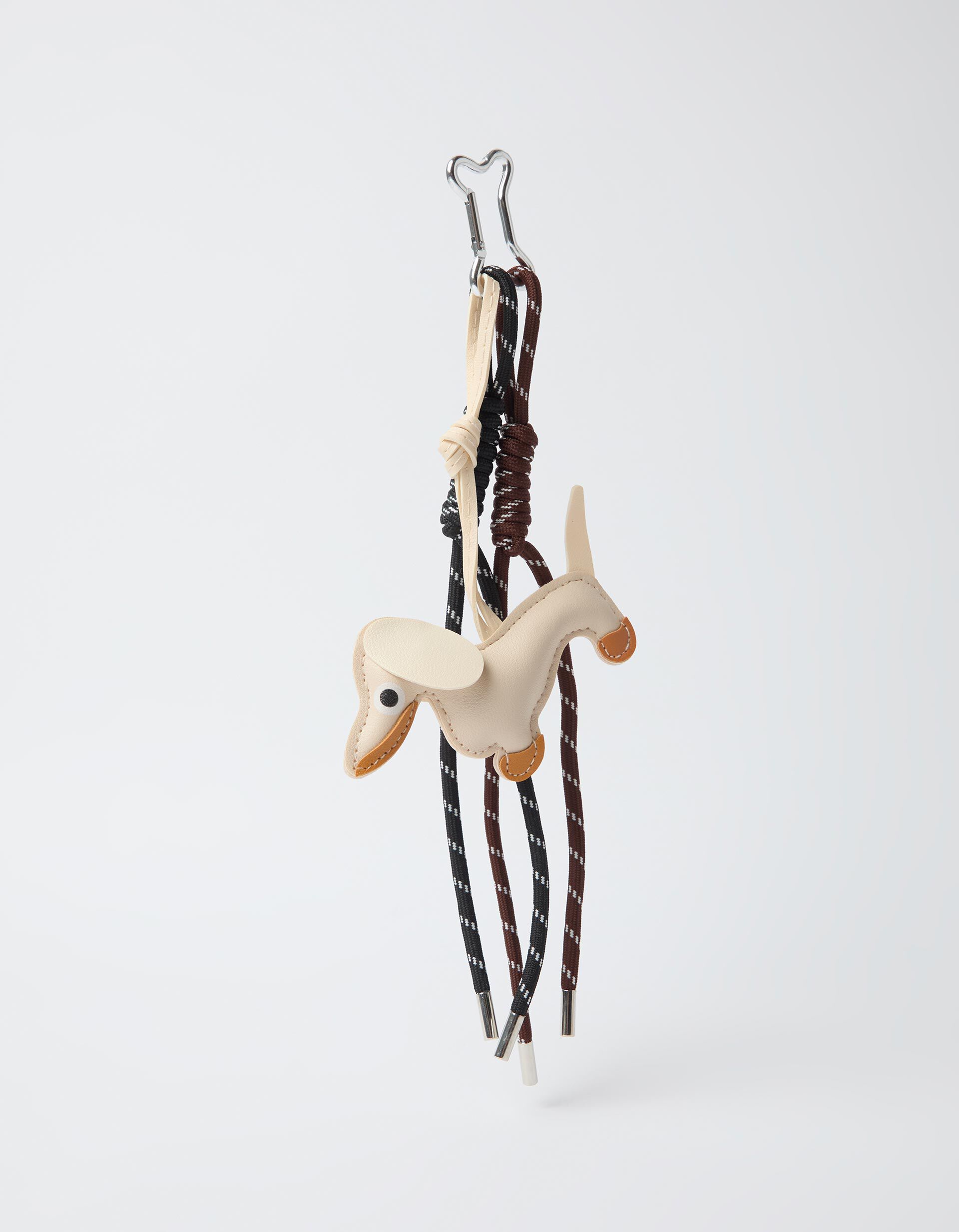 Comprar Online Porta-Chaves Charm C&atilde;o, Bege