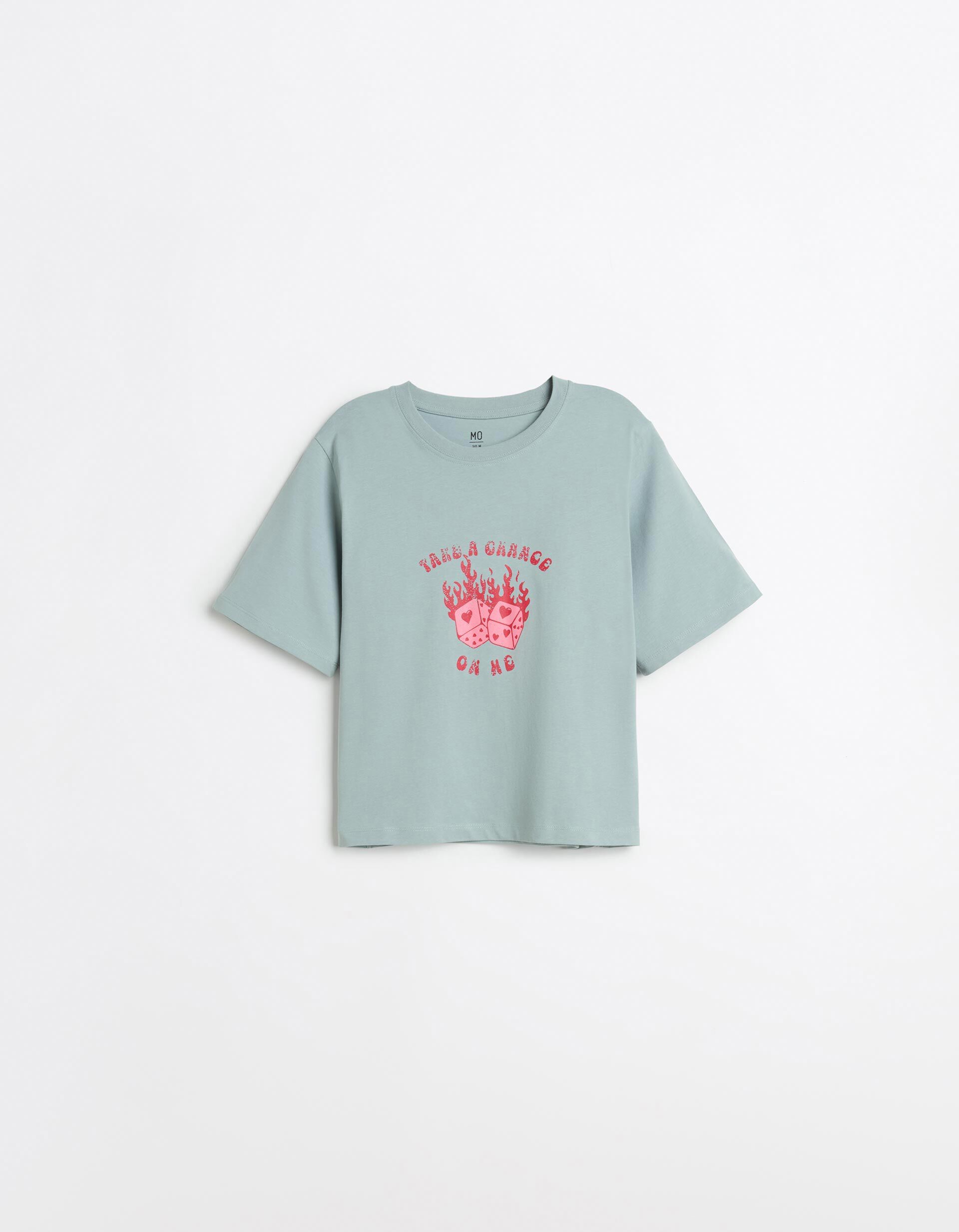 Comprar Online T-shirt Estampada, Mulher, Azul