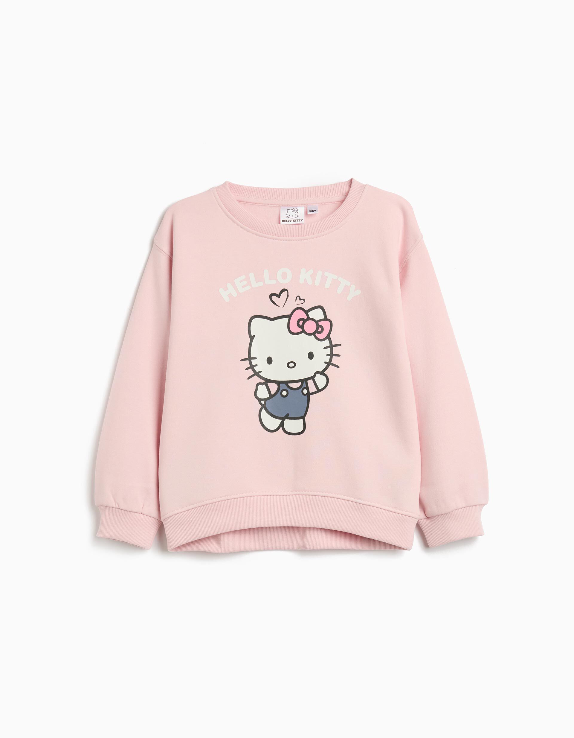 Comprar Online Sweatshirt de 'Hello Kitty', Menina, Rosa