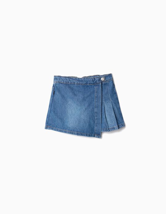 Comprar Online Saia-Calção Ganga, Menina, Azul 