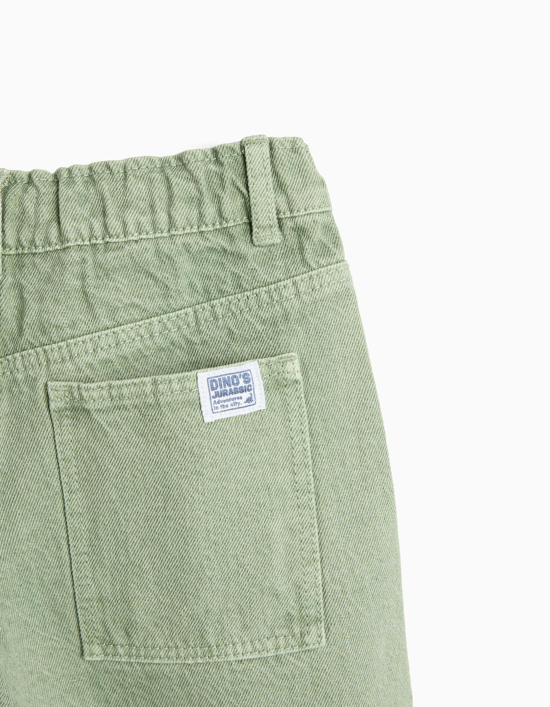 Comprar Online Cal&ccedil;as Baggy, Menino, Verde Claro