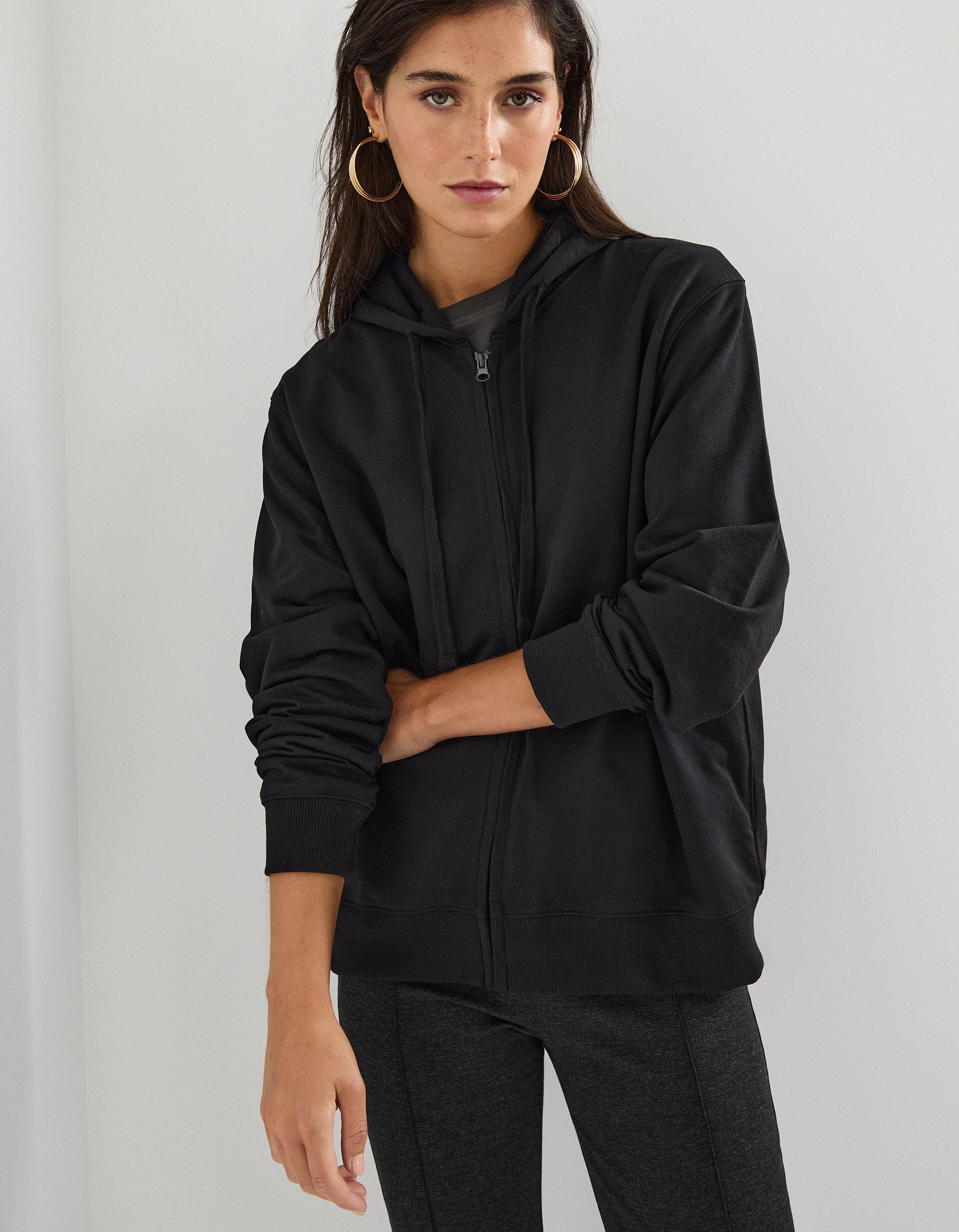 Comprar Online Casaco com Capuz, Mulher, Preto