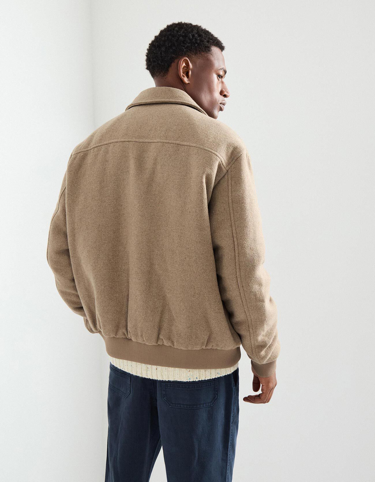 Comprar Online Casaco Bomber, Homem, Bege