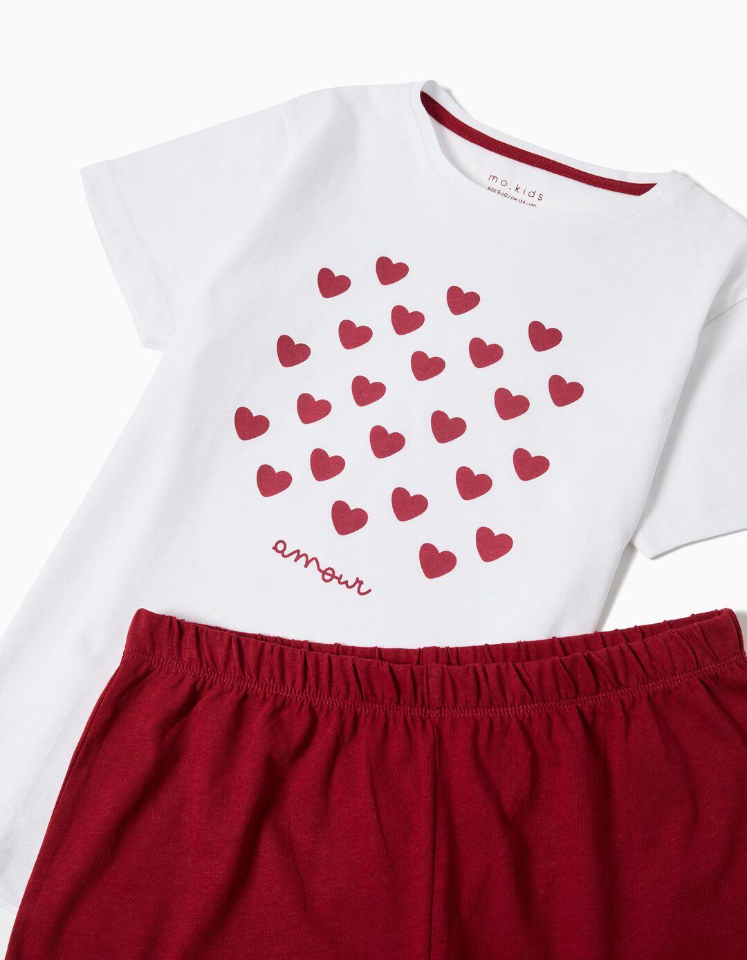Pijama Jersey, Menina, Branco