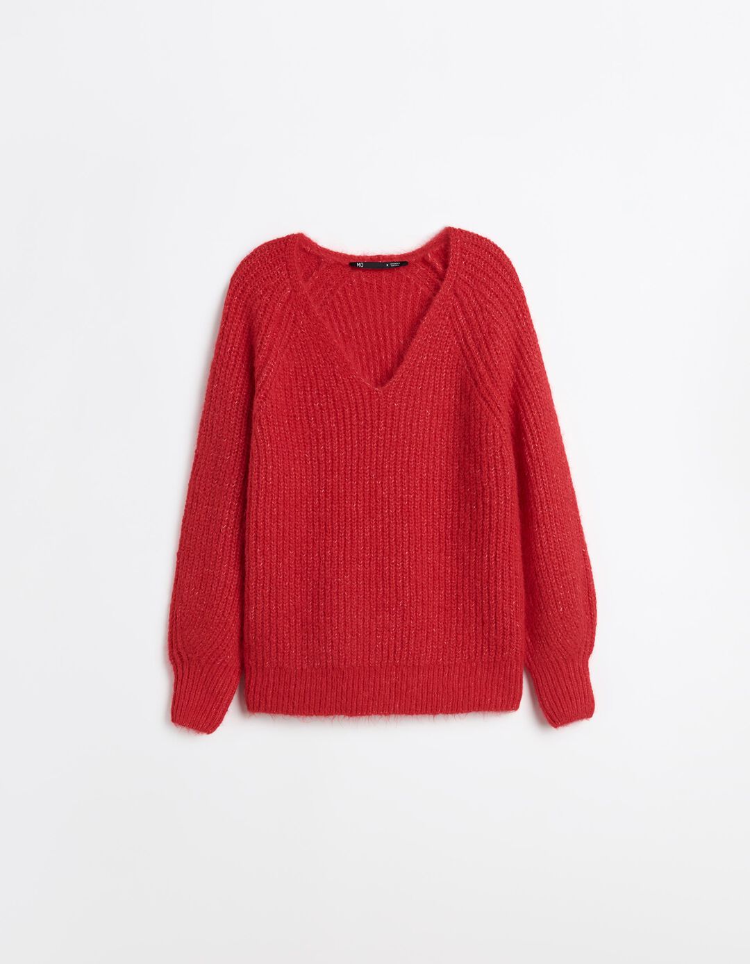 Camisola com L&atilde;, Mulher, Vermelho