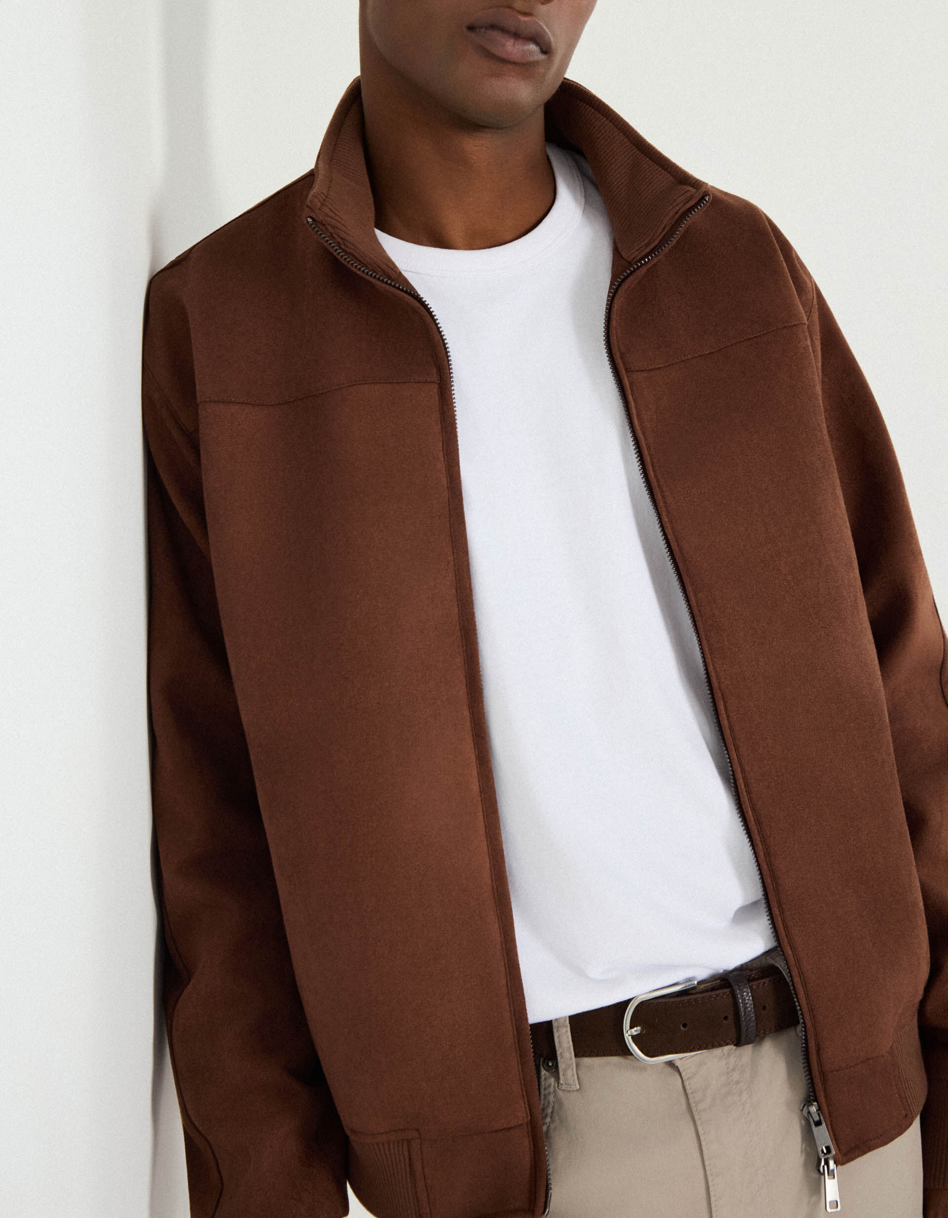 Comprar Online Casaco Bomber, Homem, Castanho Escuro