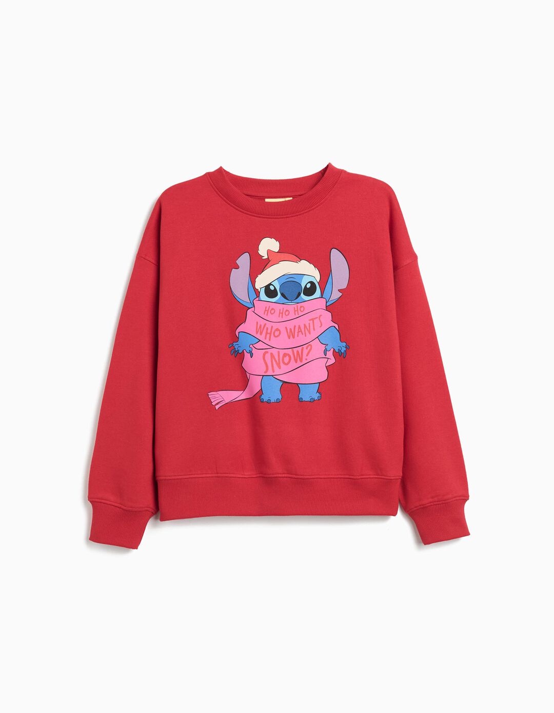 Sweatshirt 'Stitch' ©Disney, Menina, Vermelho 