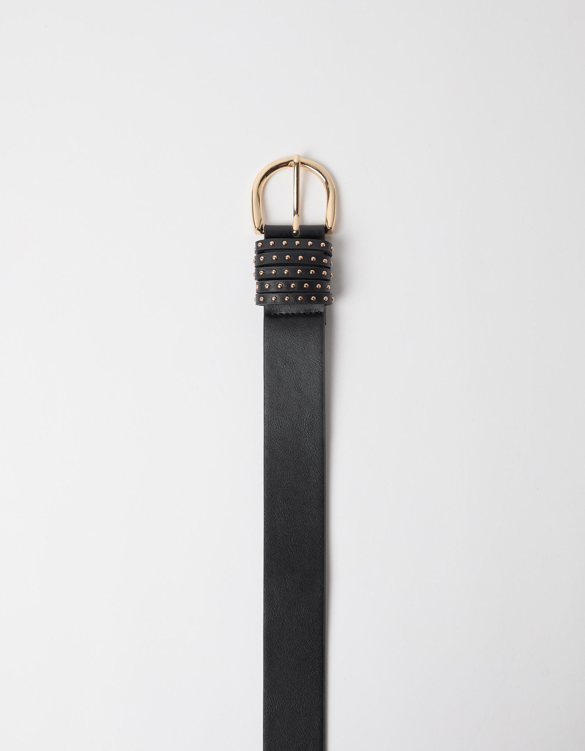 Comprar Online Cinto Com Tachas, Mulher, Preto