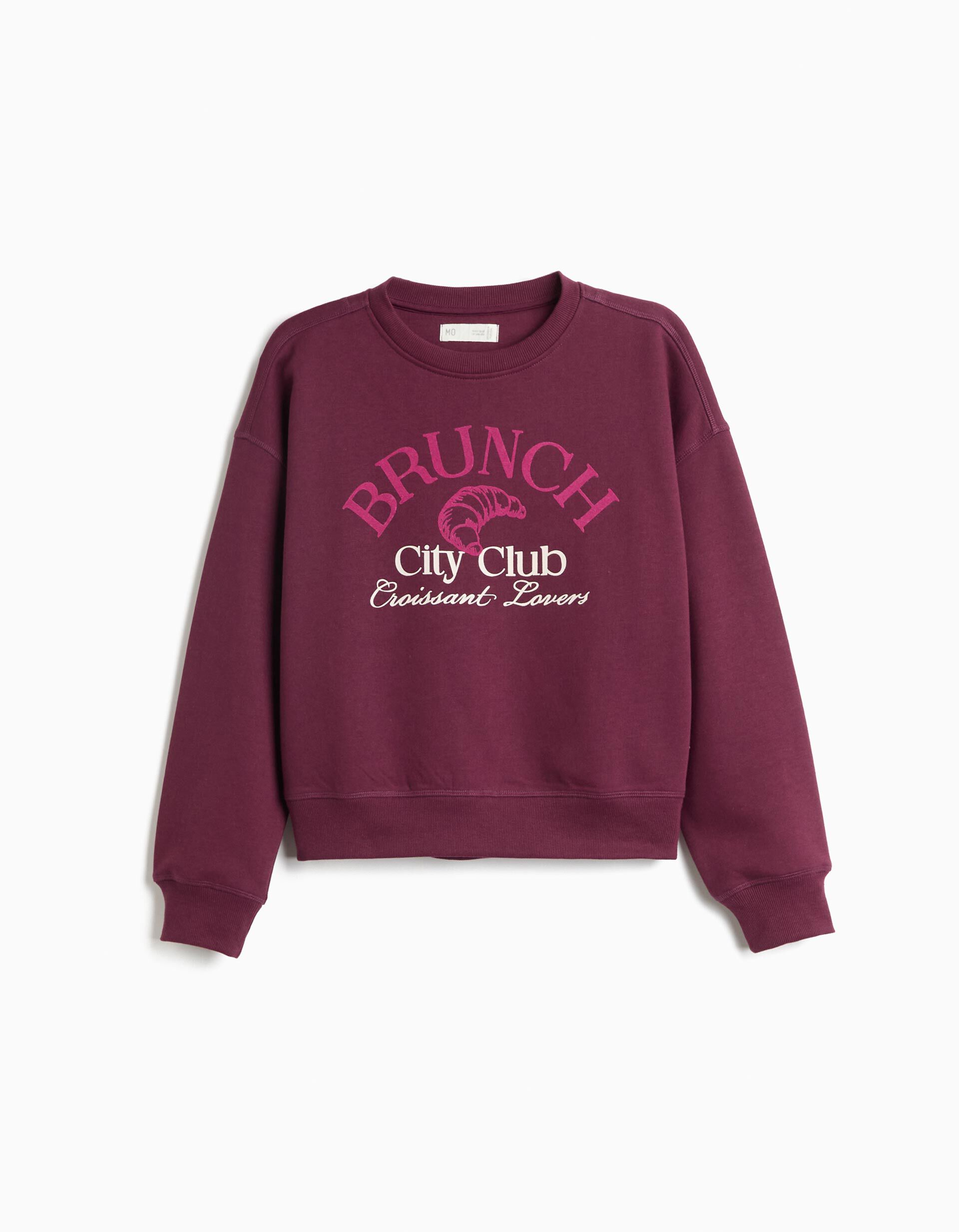Comprar Online Sweatshirt Estampada, Menina, Roxo Escuro