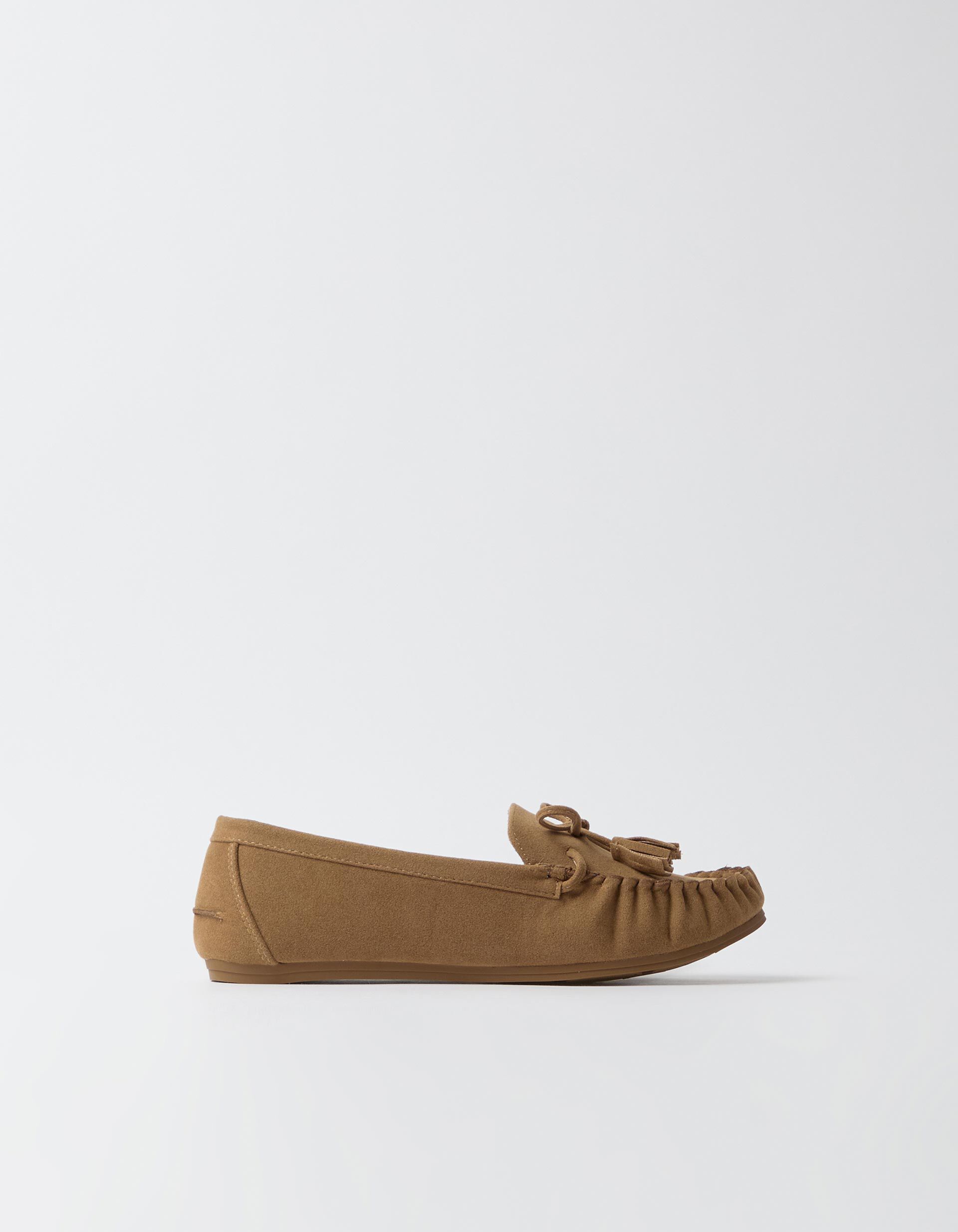 Comprar Online Mocassins, Mulher, Bege