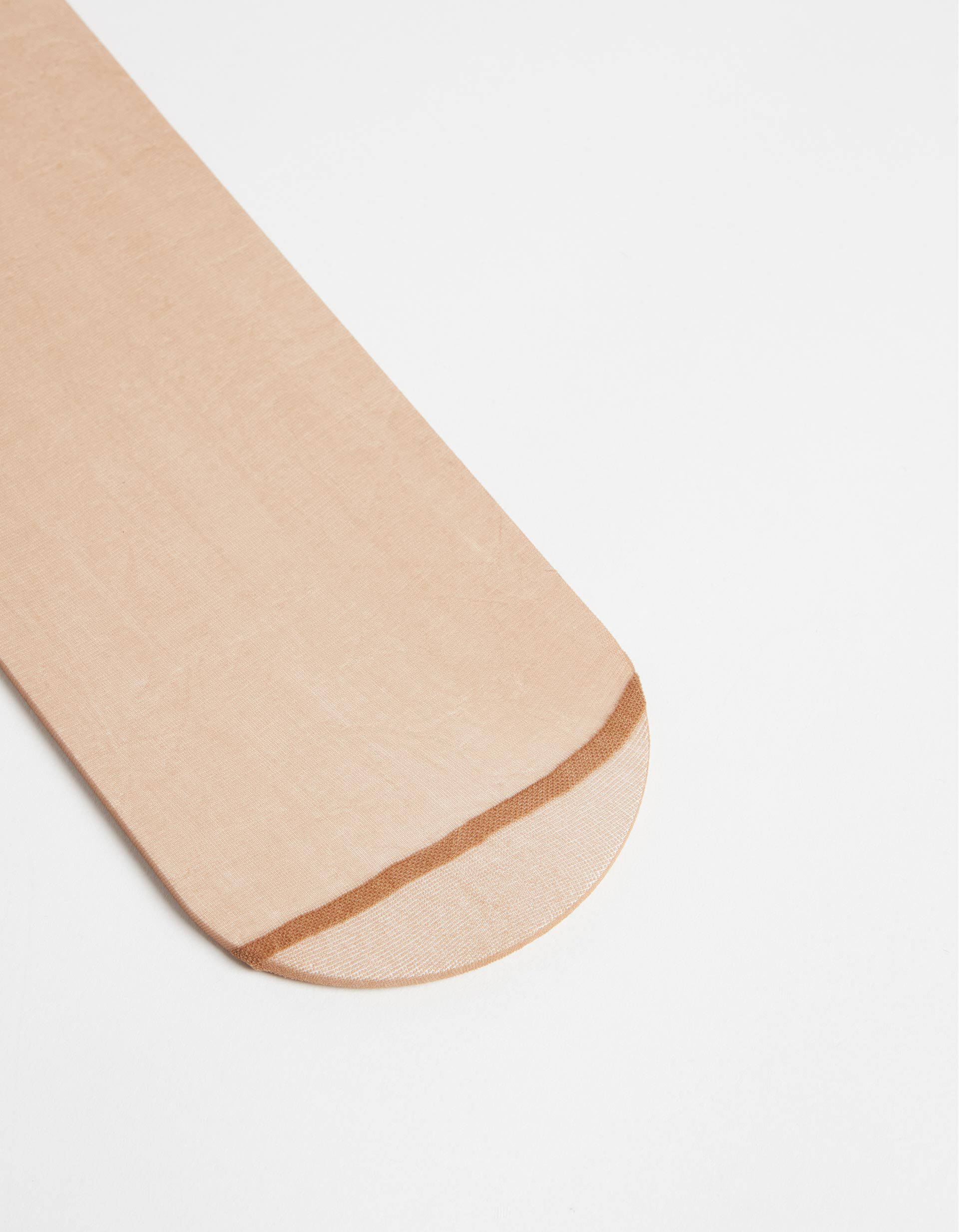 Comprar Online Pack 3 Pares de Meias Tornozelo 15DEN, Mulher, Castanho Claro