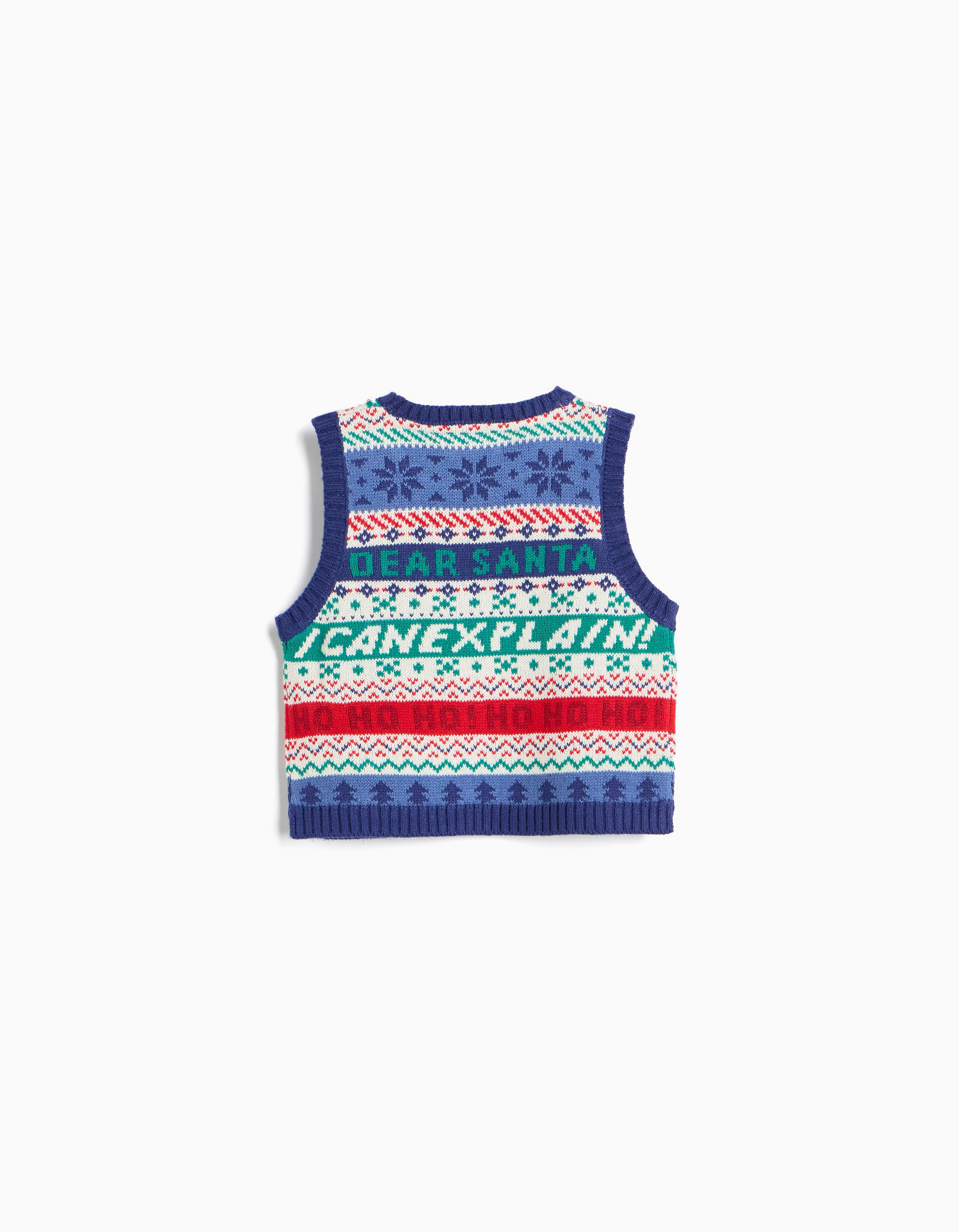 Comprar Online Colete De Natal, Beb&eacute;, Azul Escuro