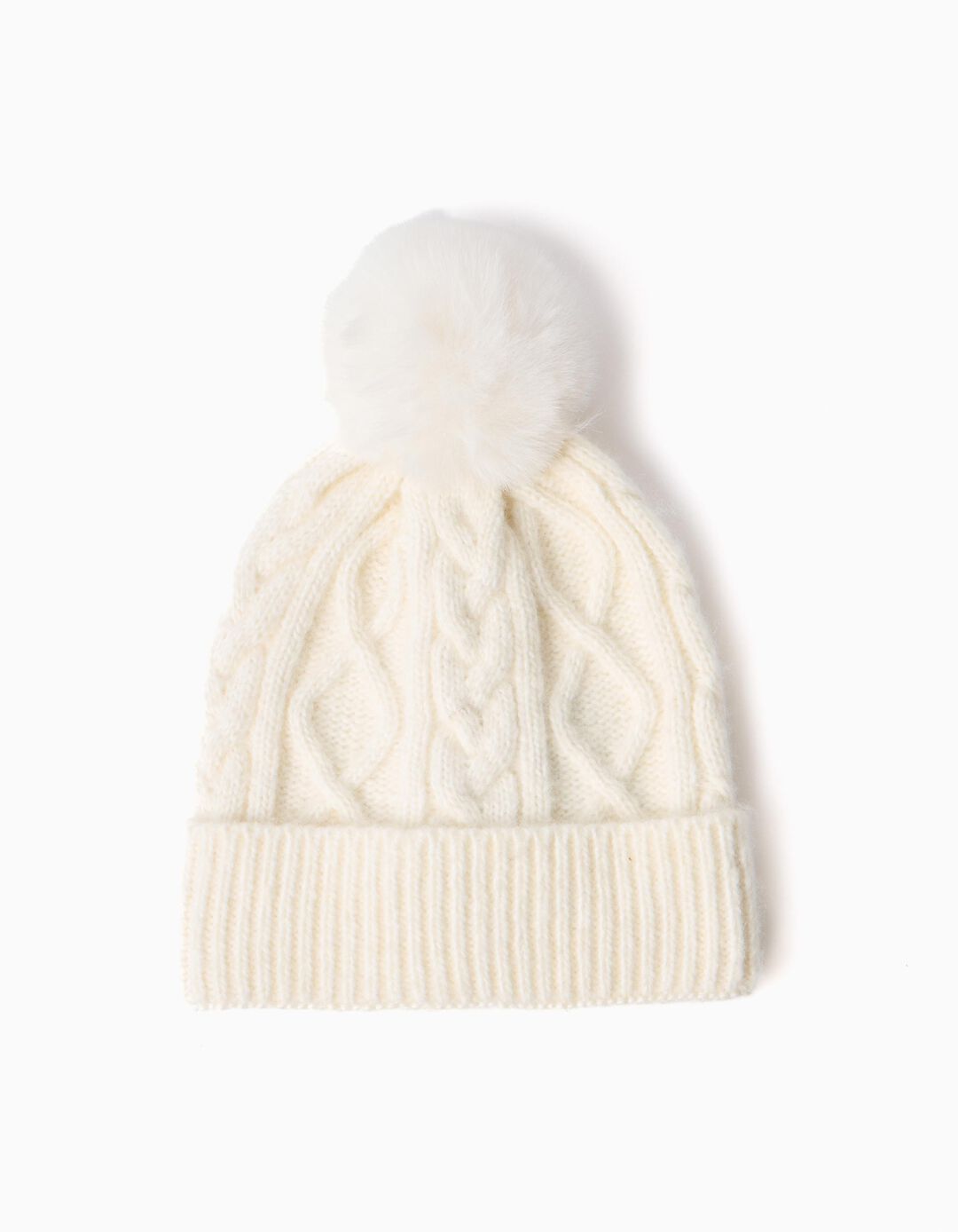 Gorro, Menina, Bege